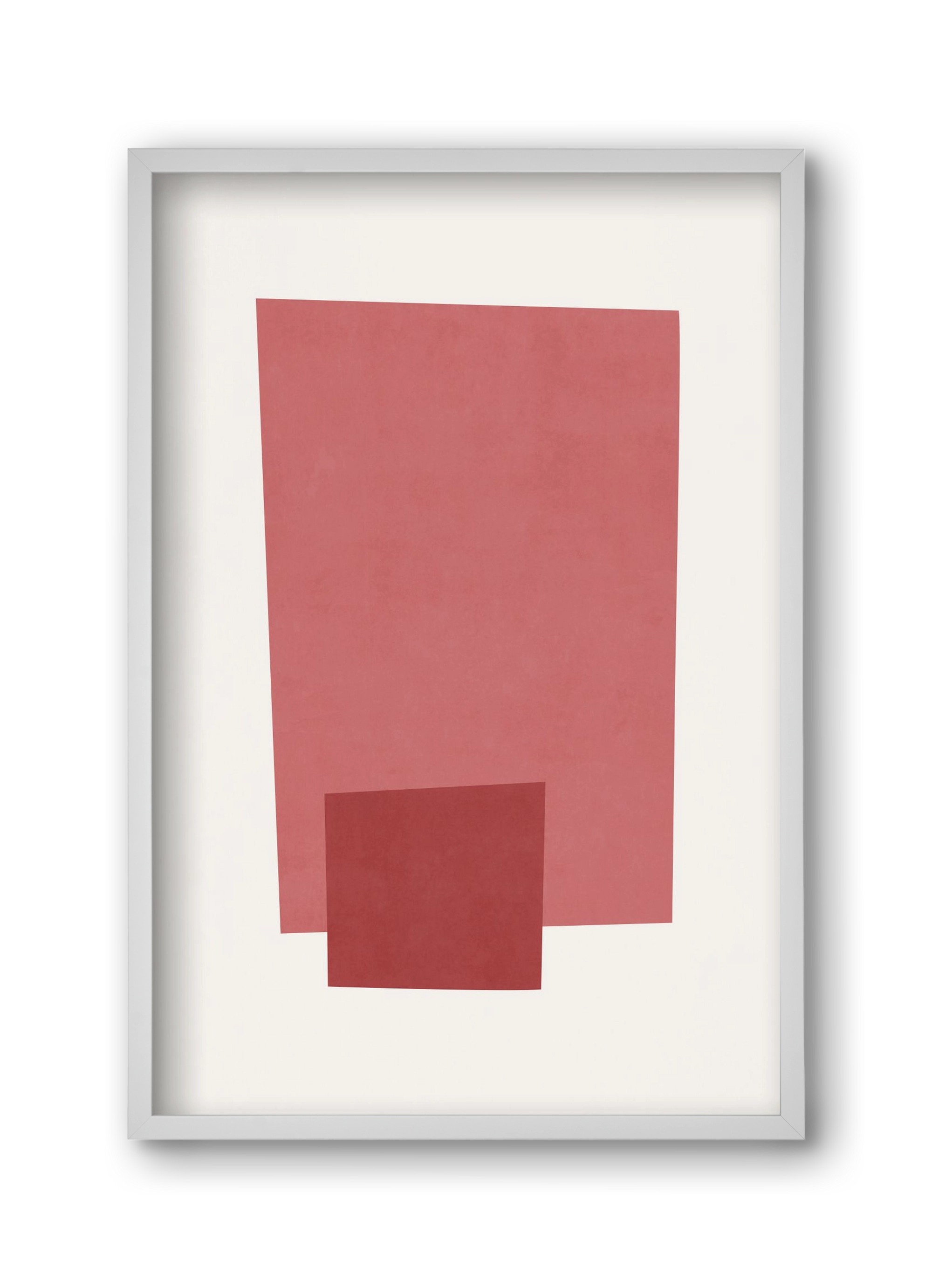 Abstract Composition - Wine05, 30x45 cm (30x45 cm), Fehér keret