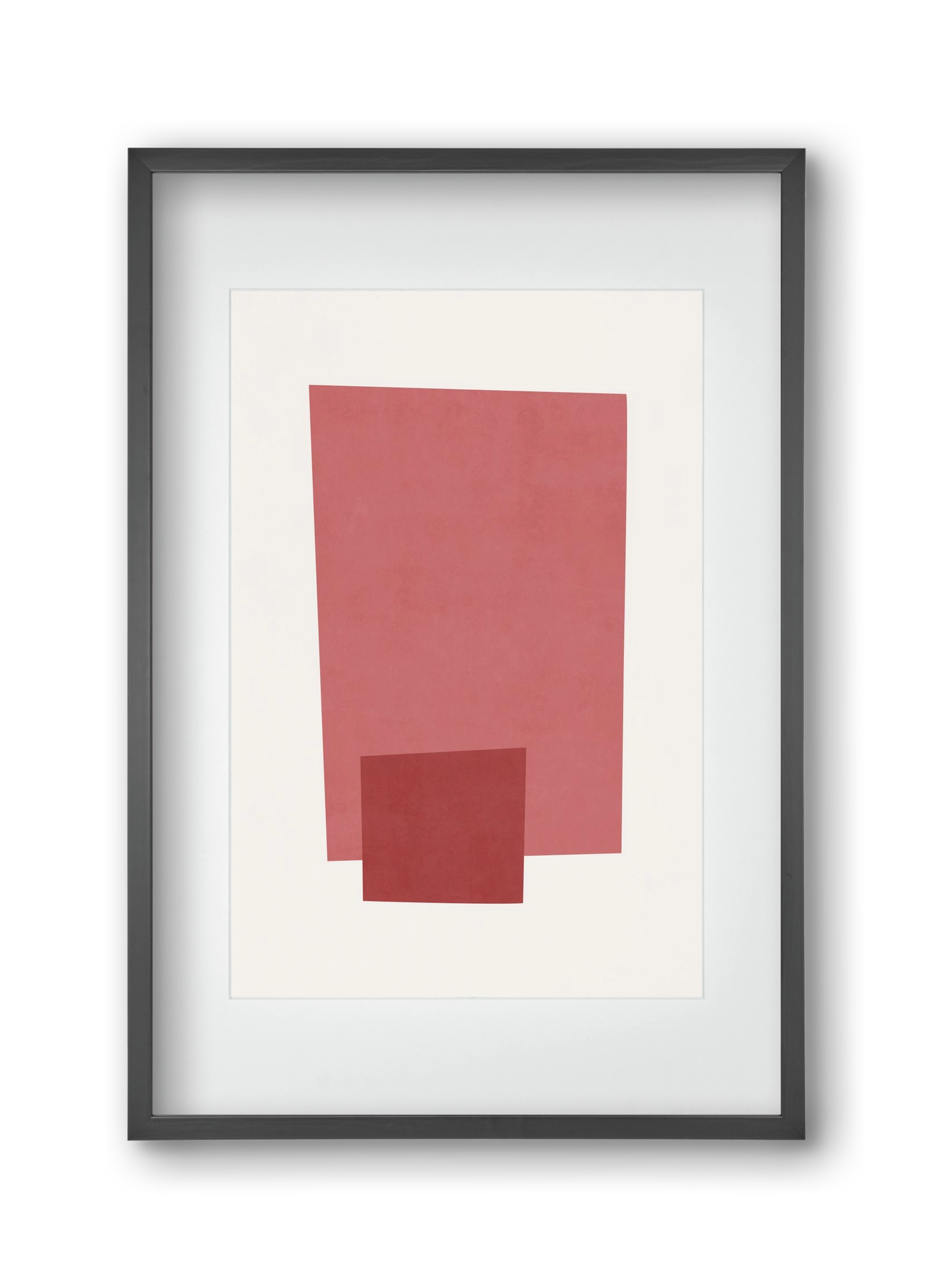 Abstract Composition - Wine05, 30x45 cm (20x30 cm), Fekete keret, paszpartuval