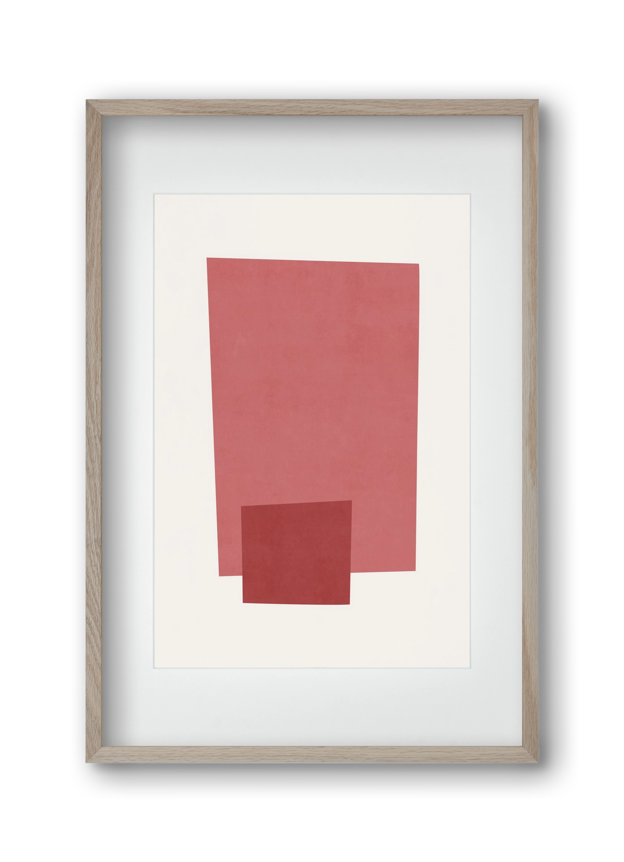 Abstract Composition - Wine05, 30x45 cm (20x30 cm), Tölgy keret, paszpartuval