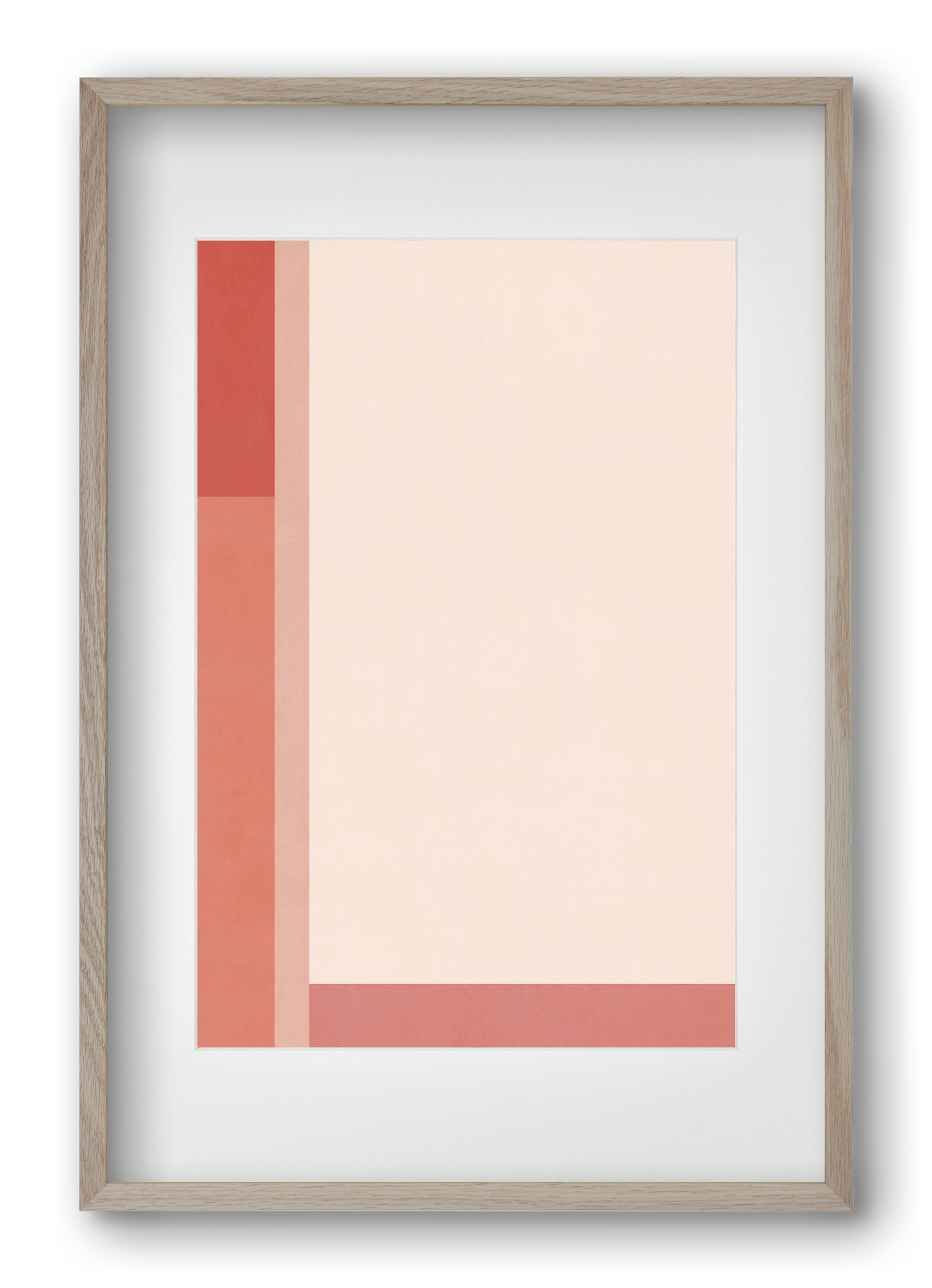 Abstract Art - Ttn01, 40x60 cm (30x45 cm), Tölgy keret, paszpartuval