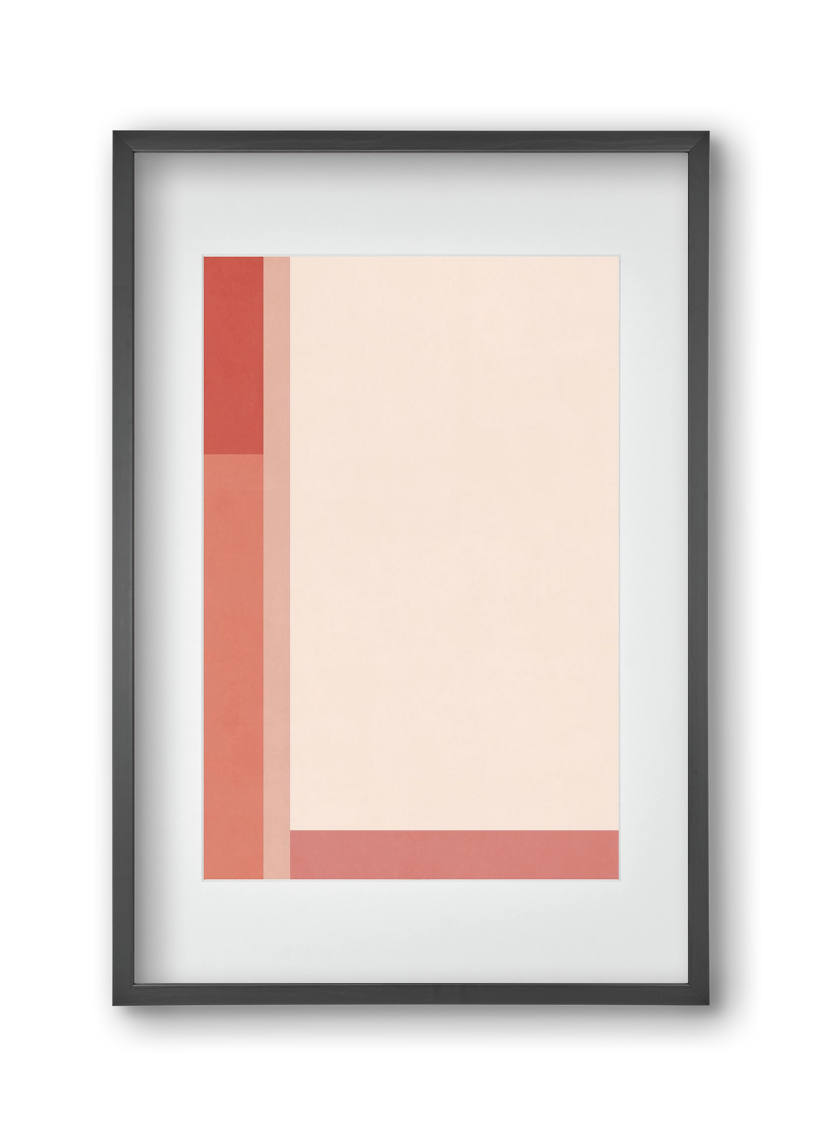 Abstract Art - Ttn01, 30x45 cm (20x30 cm), Fekete keret, paszpartuval