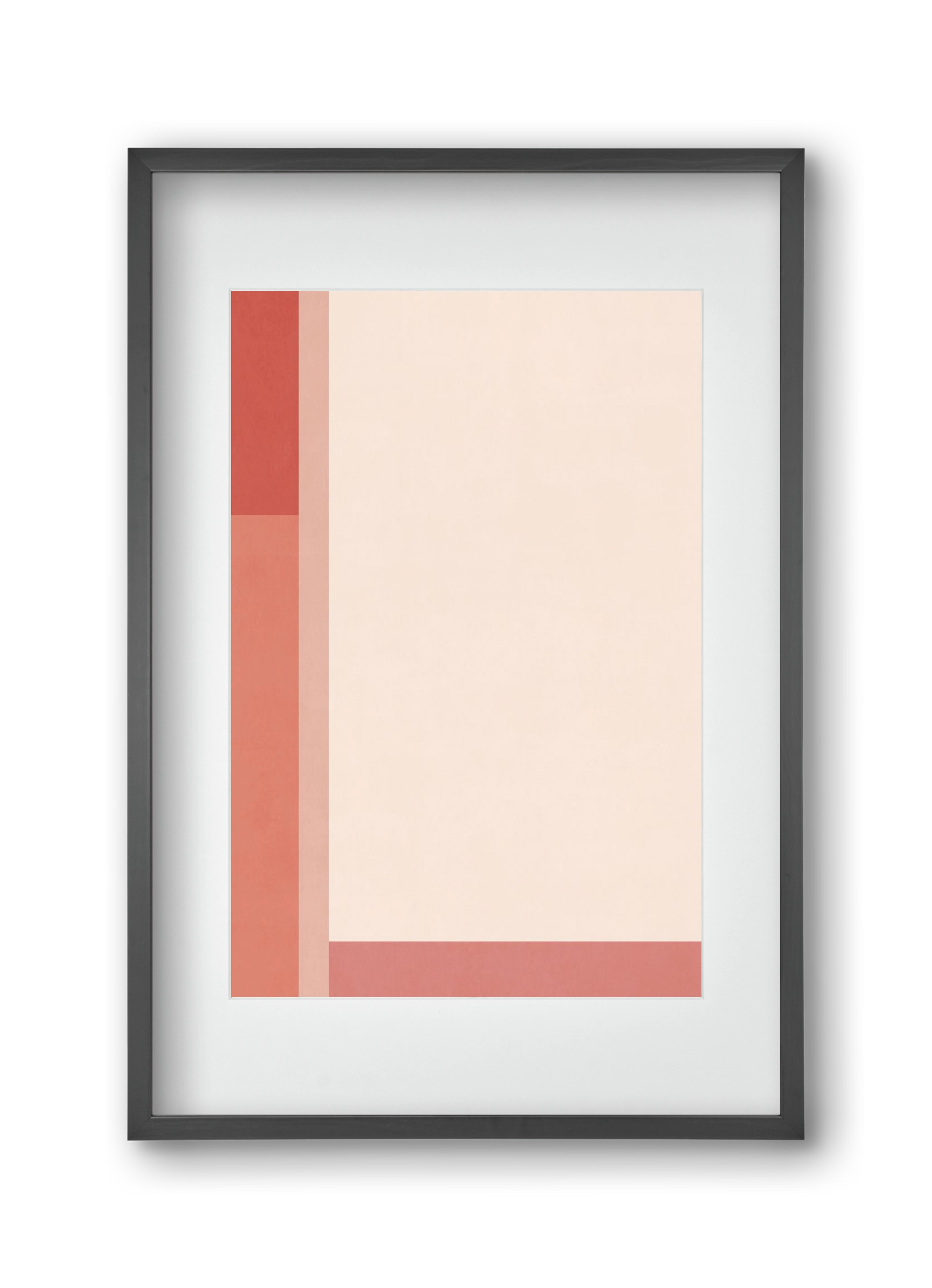 Abstract Art - Ttn01, 30x45 cm (20x30 cm), Fekete keret, paszpartuval