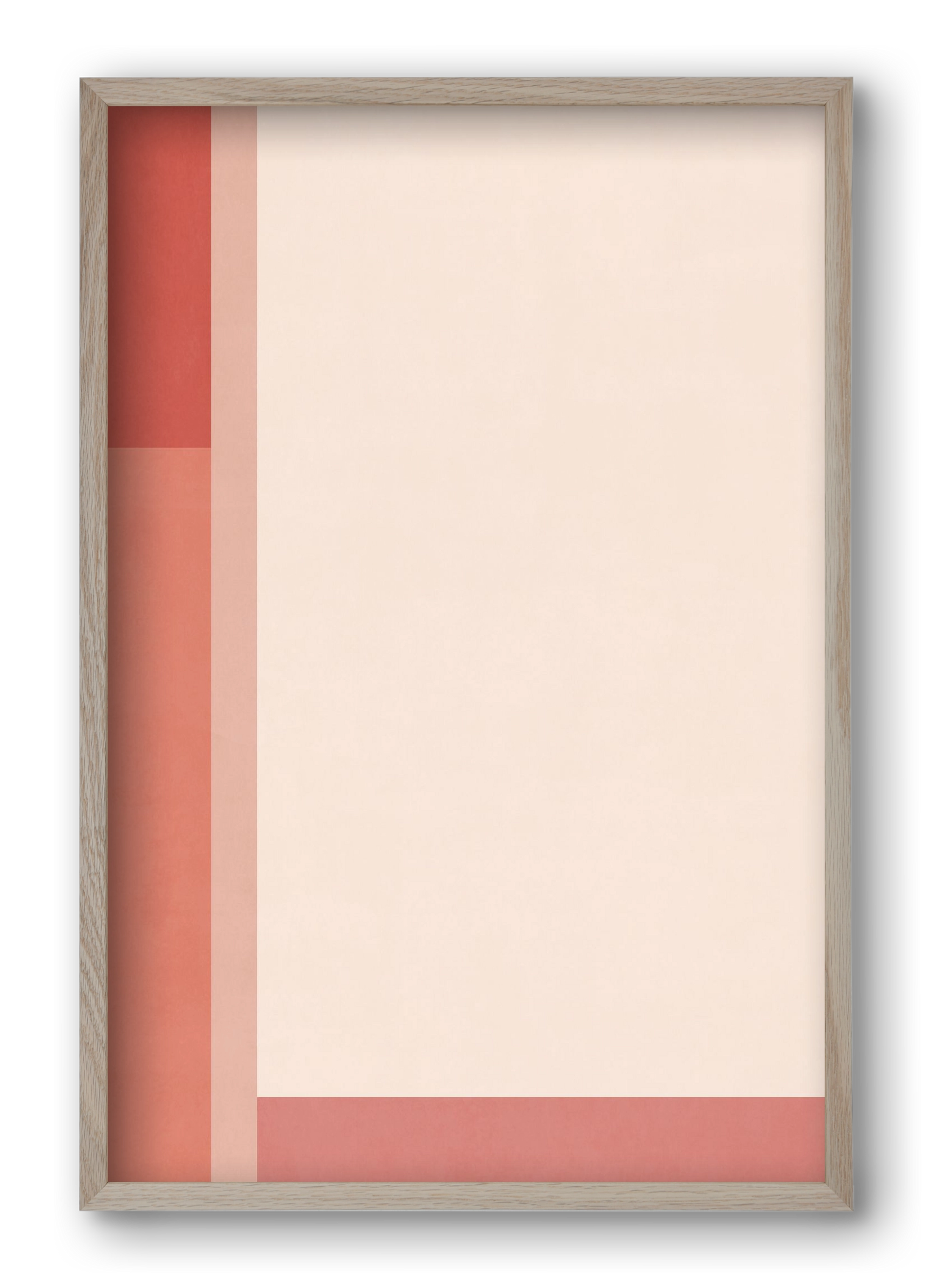 Abstract Art - Ttn01, 40x60 cm (40x60 cm), Tölgy keret