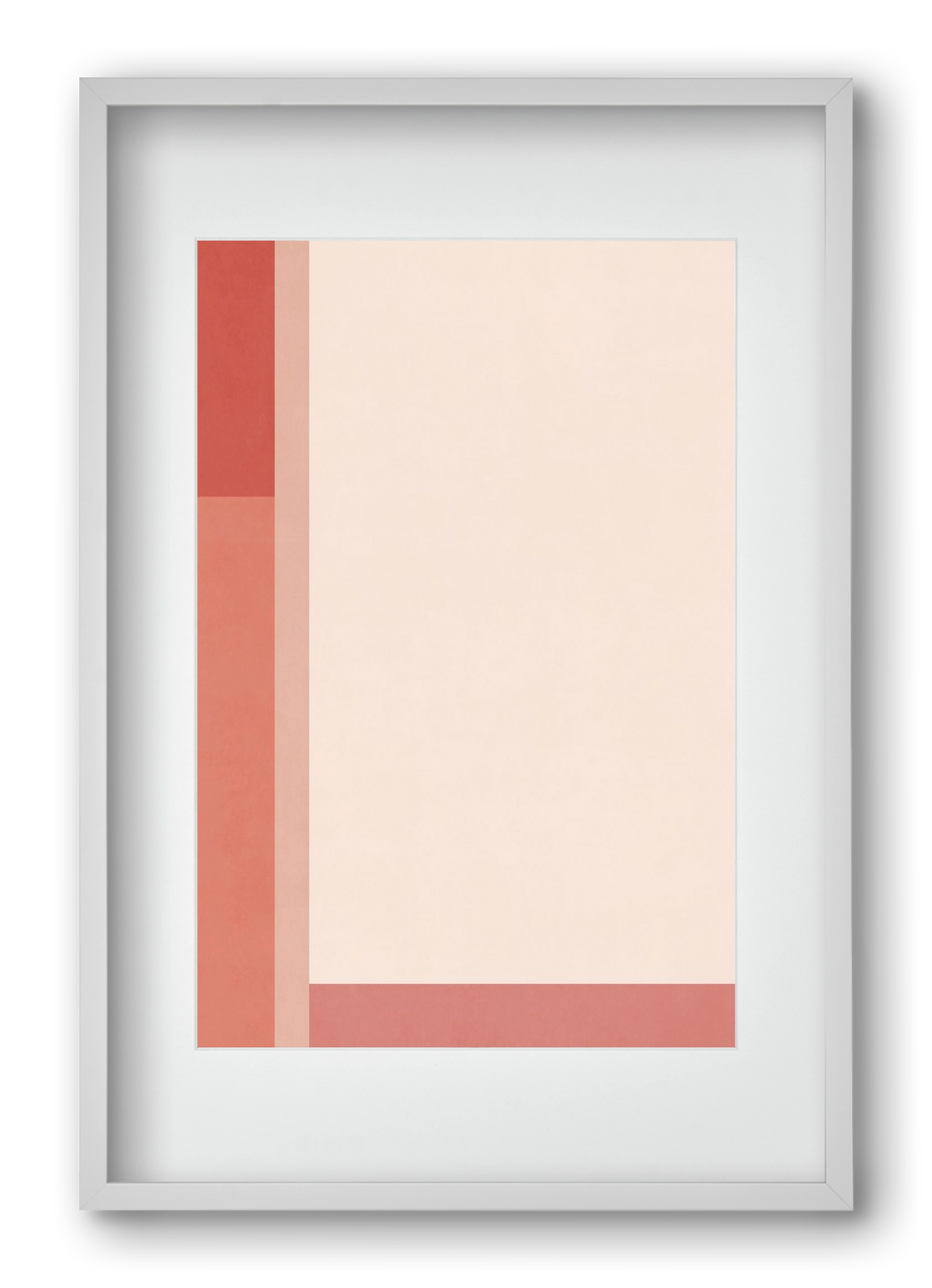 Abstract Art - Ttn01, 40x60 cm (30x45 cm), Fehér keret, paszpartuval