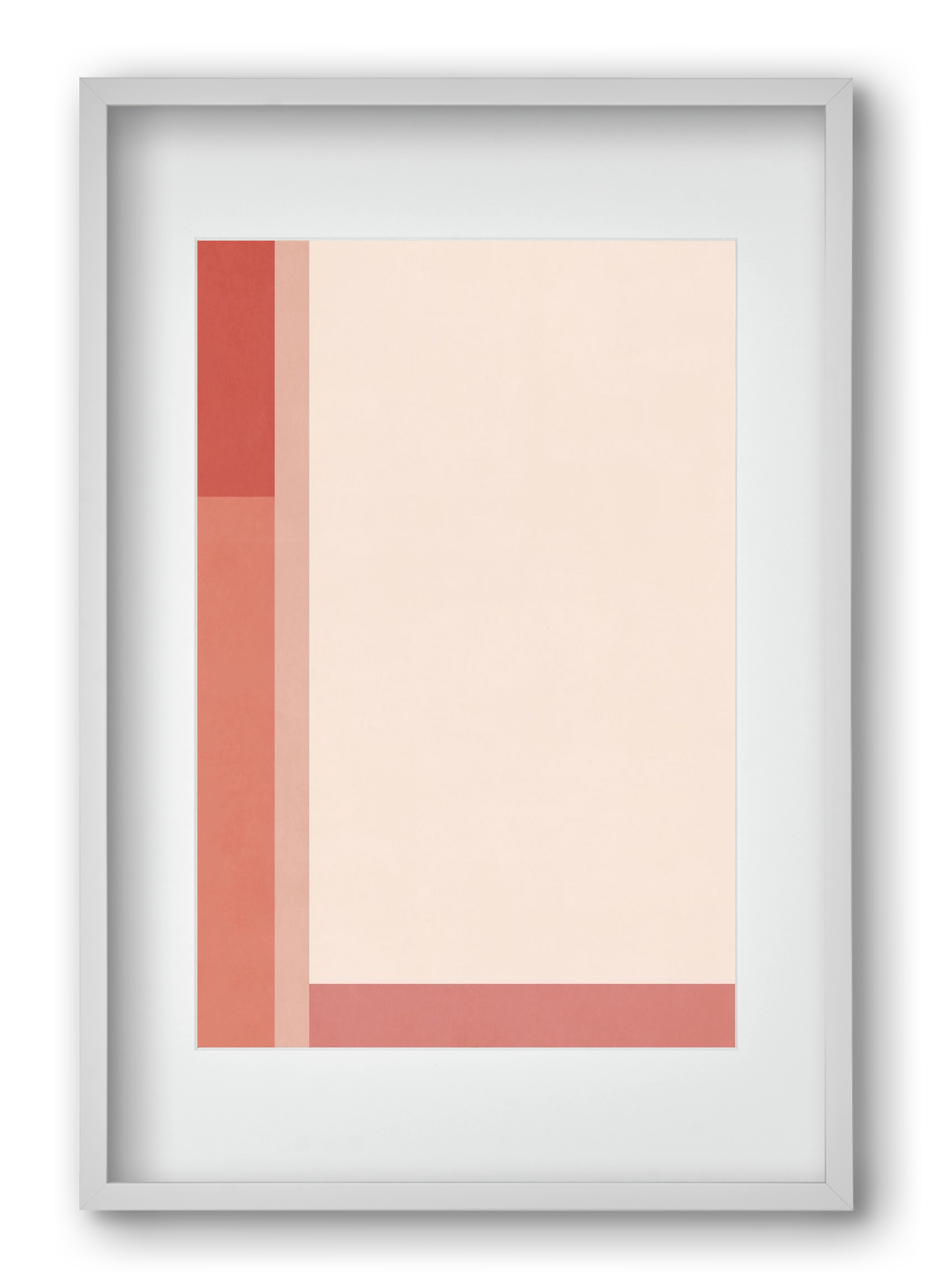 Abstract Art - Ttn01, 40x60 cm (30x45 cm), Fehér keret, paszpartuval