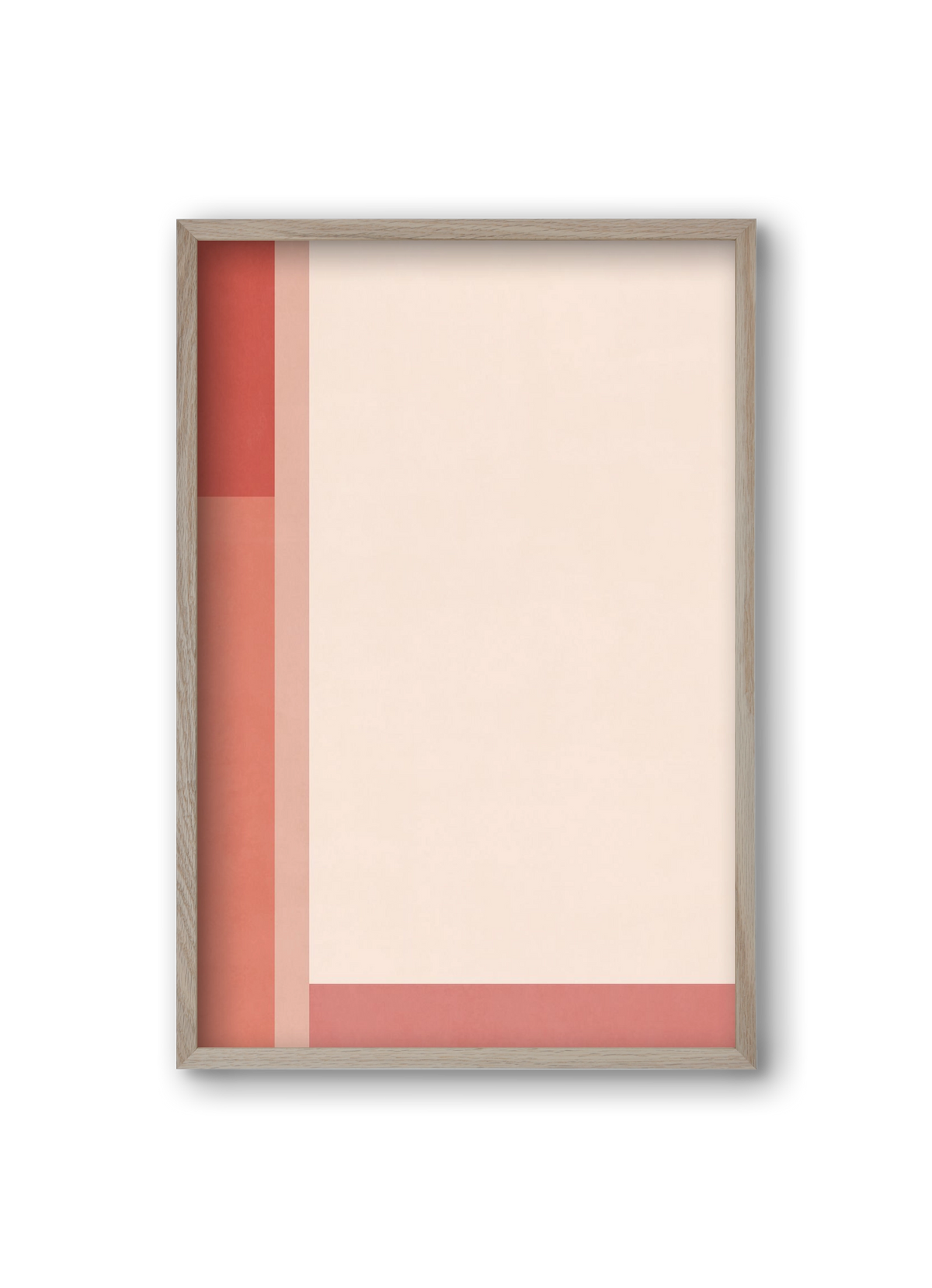 Abstract Art - Ttn01, 20x30 cm (20x30 cm), Tölgy keret