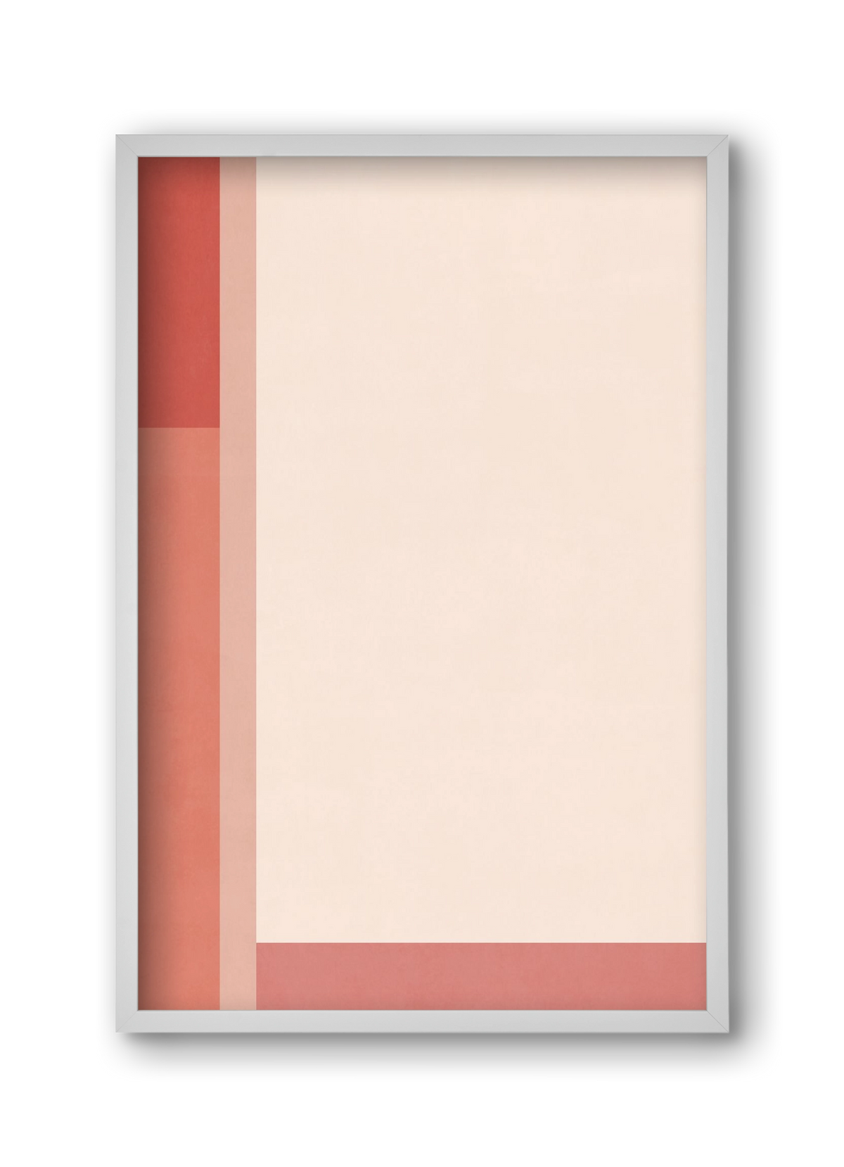 Abstract Art - Ttn01, 30x45 cm (30x45 cm), Fehér keret