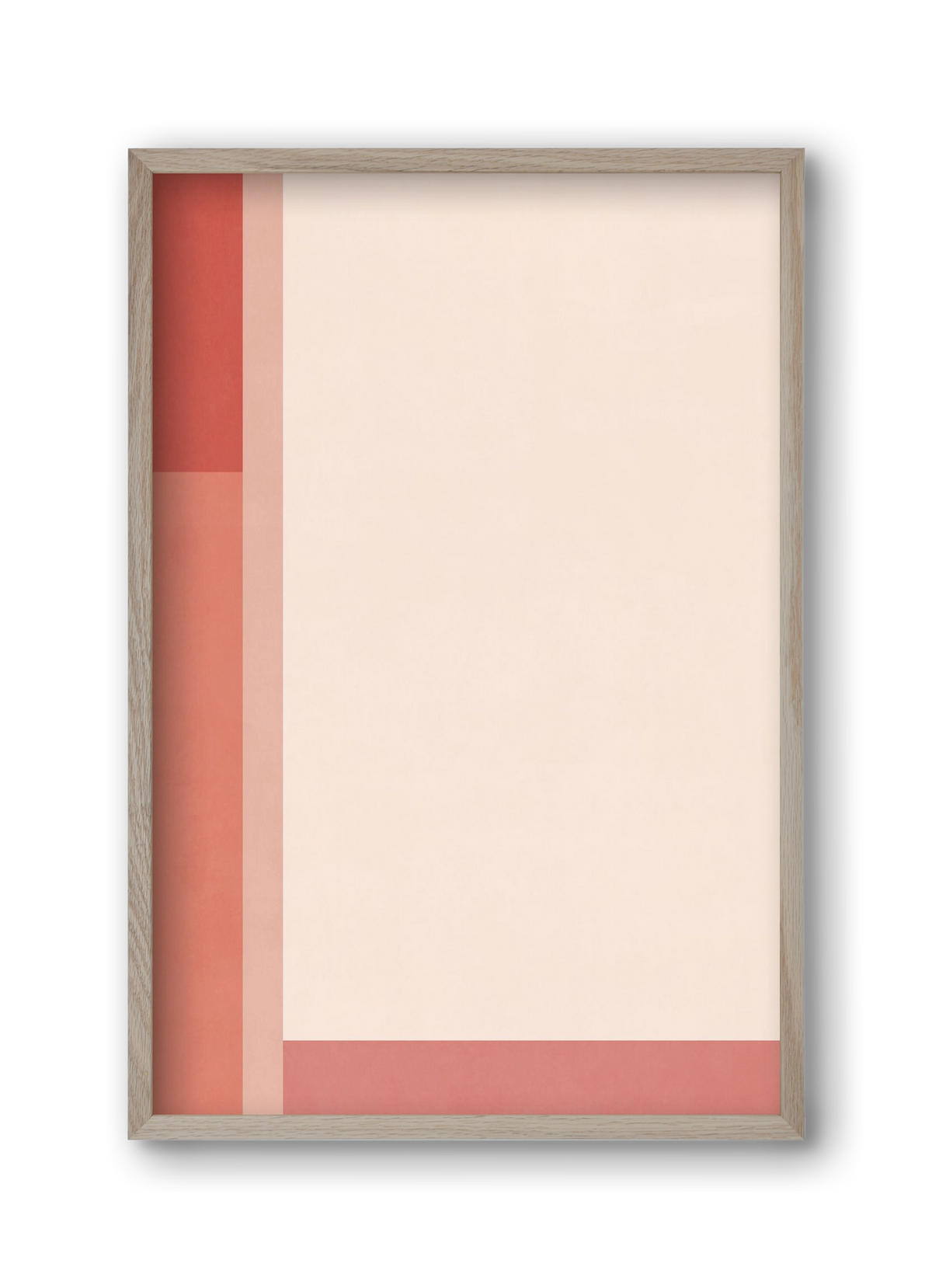 Abstract Art - Ttn01, 30x45 cm (30x45 cm), Tölgy keret