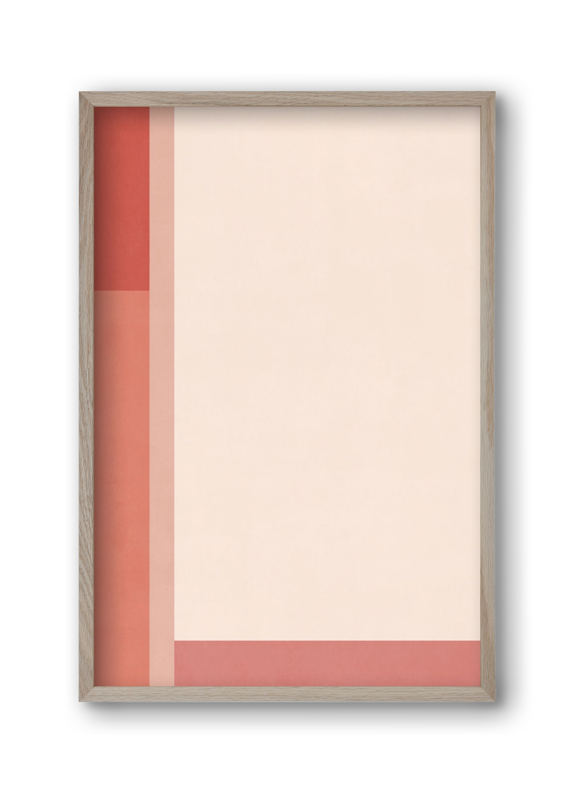 Abstract Art - Ttn01, 30x45 cm (30x45 cm), Tölgy keret