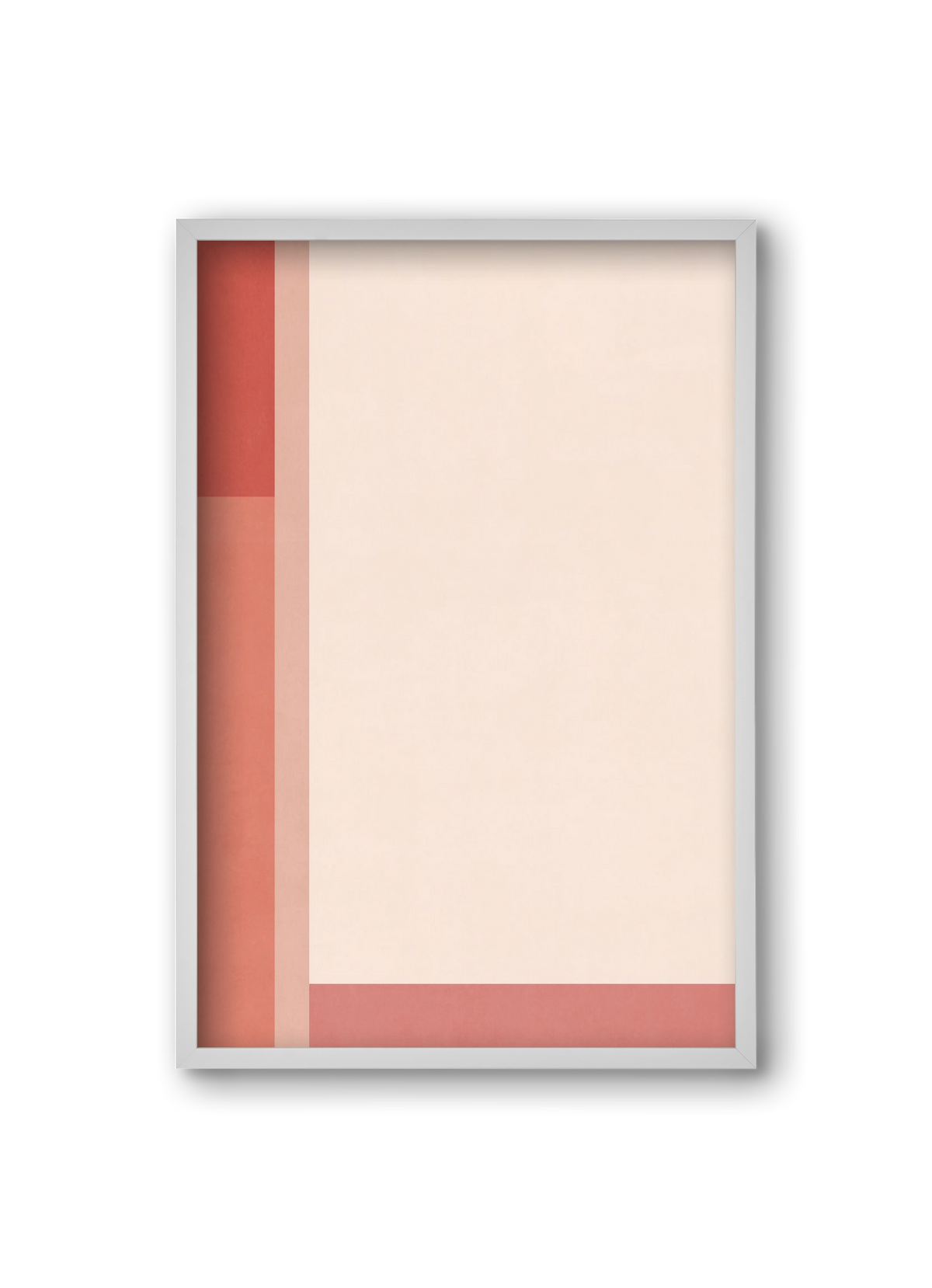 Abstract Art - Ttn01, 20x30 cm (20x30 cm), Fehér keret