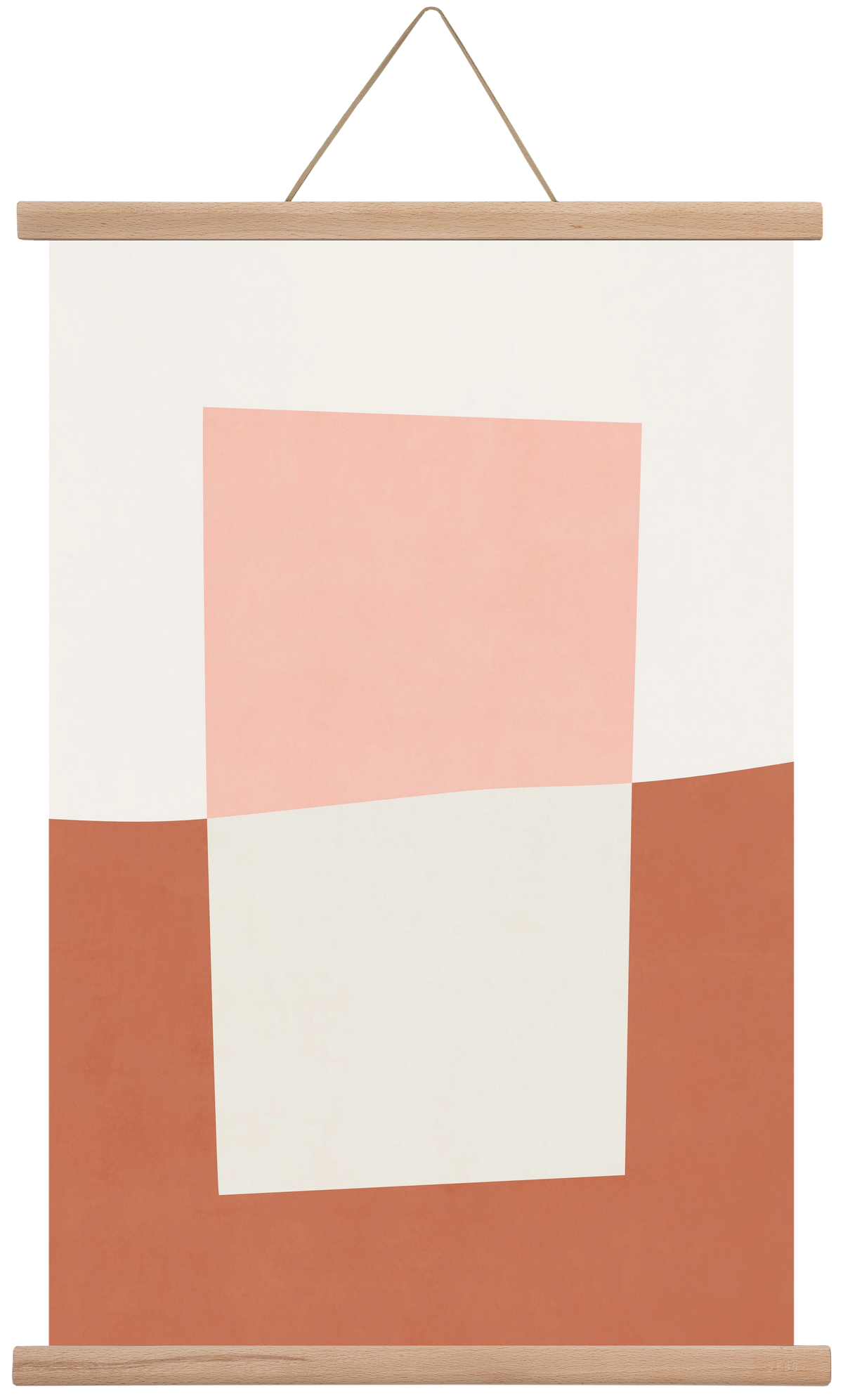 Abstract Art - Tt01, 40x60 cm (40x60 cm), Tölgy akasztó