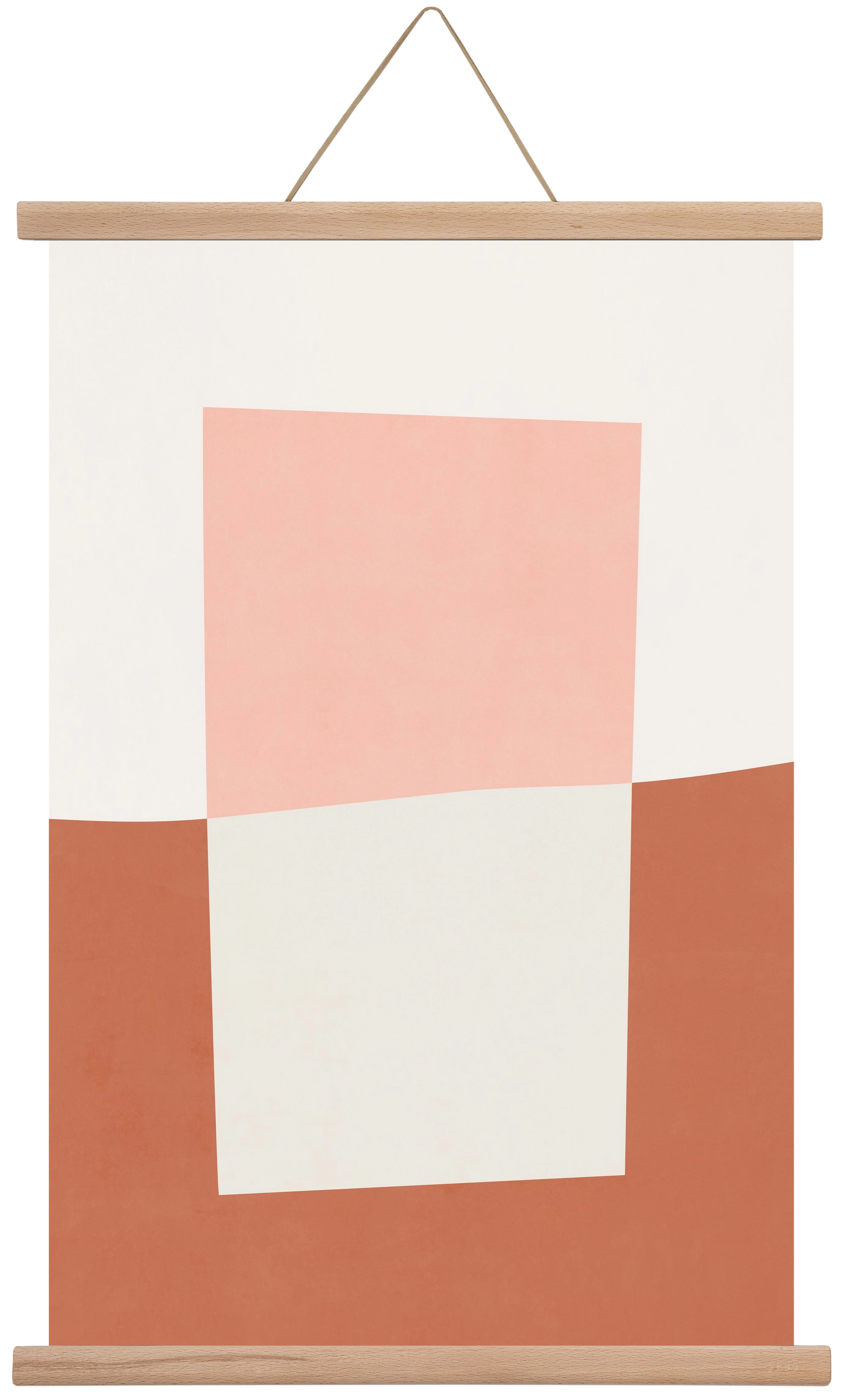 Abstract Art - Tt01, 40x60 cm (40x60 cm), Tölgy akasztó