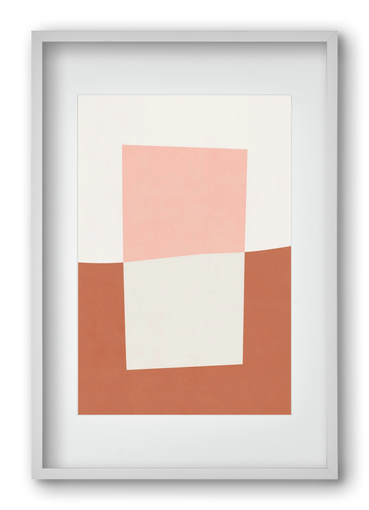 Abstract Art - Tt01, 40x60 cm (30x45 cm), Fehér keret, paszpartuval