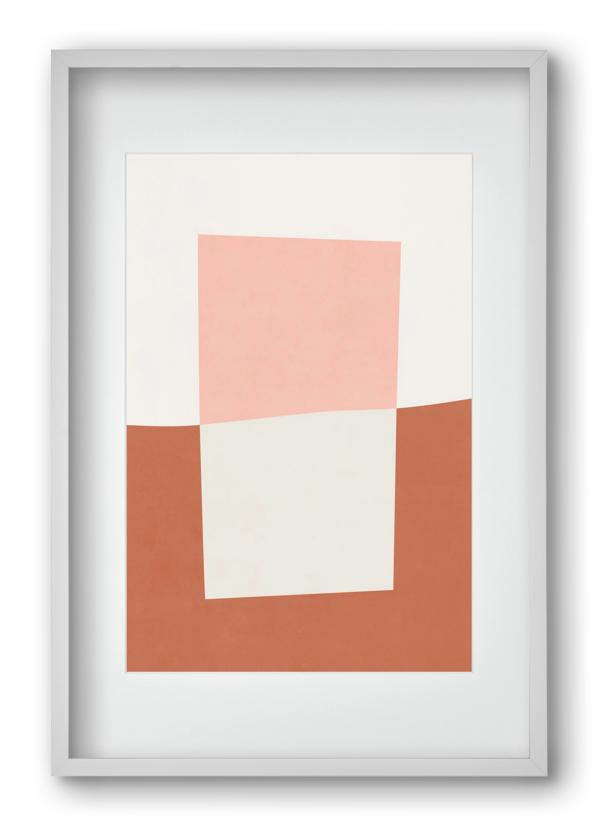 Abstract Art - Tt01, 40x60 cm (30x45 cm), Fehér keret, paszpartuval