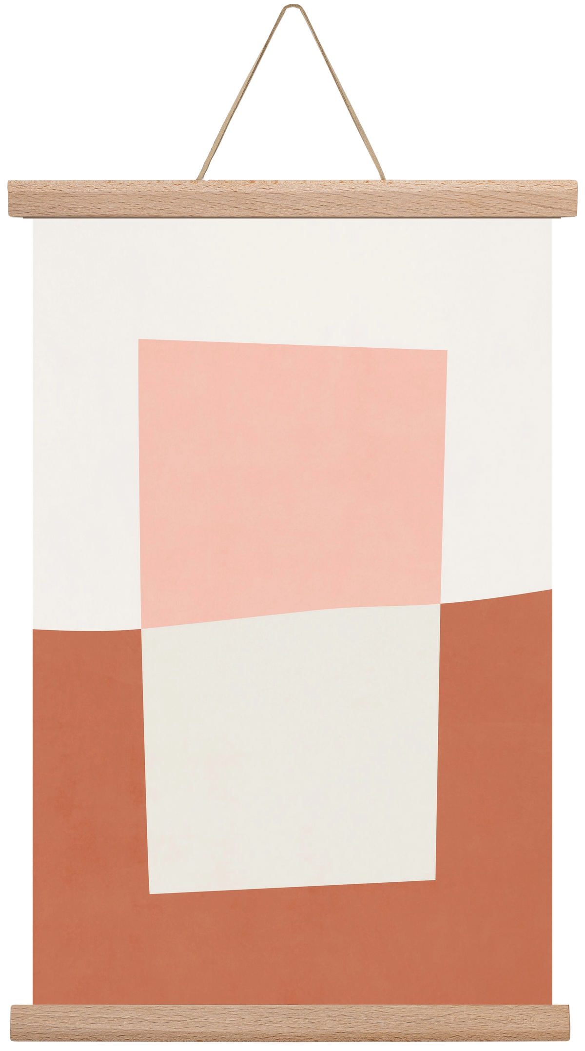 Abstract Art - Tt01, 30x45 cm (30x45 cm), Tölgy akasztó