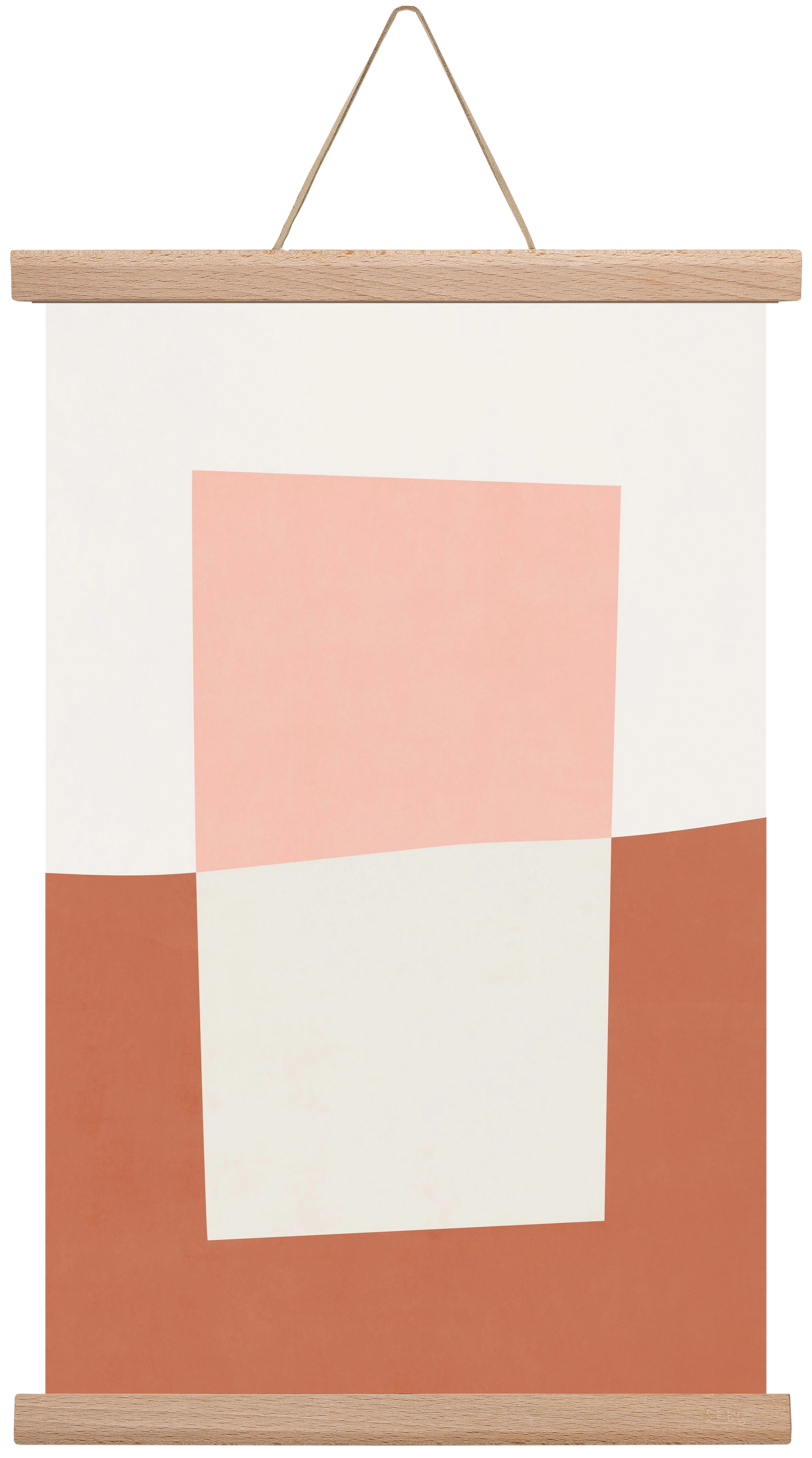 Abstract Art - Tt01, 30x45 cm (30x45 cm), Tölgy akasztó