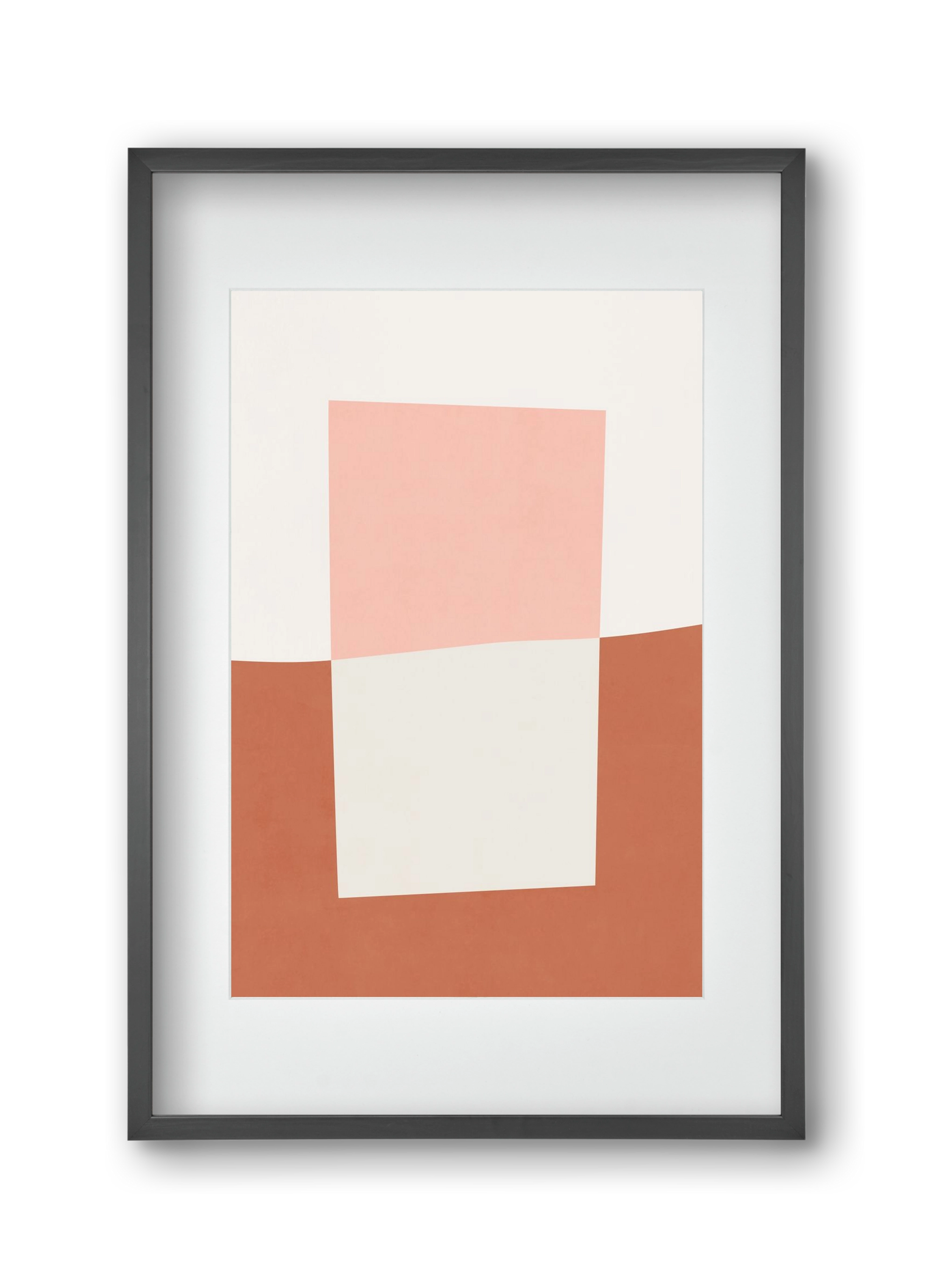 Abstract Art - Tt01, 30x45 cm (20x30 cm), Fekete keret, paszpartuval