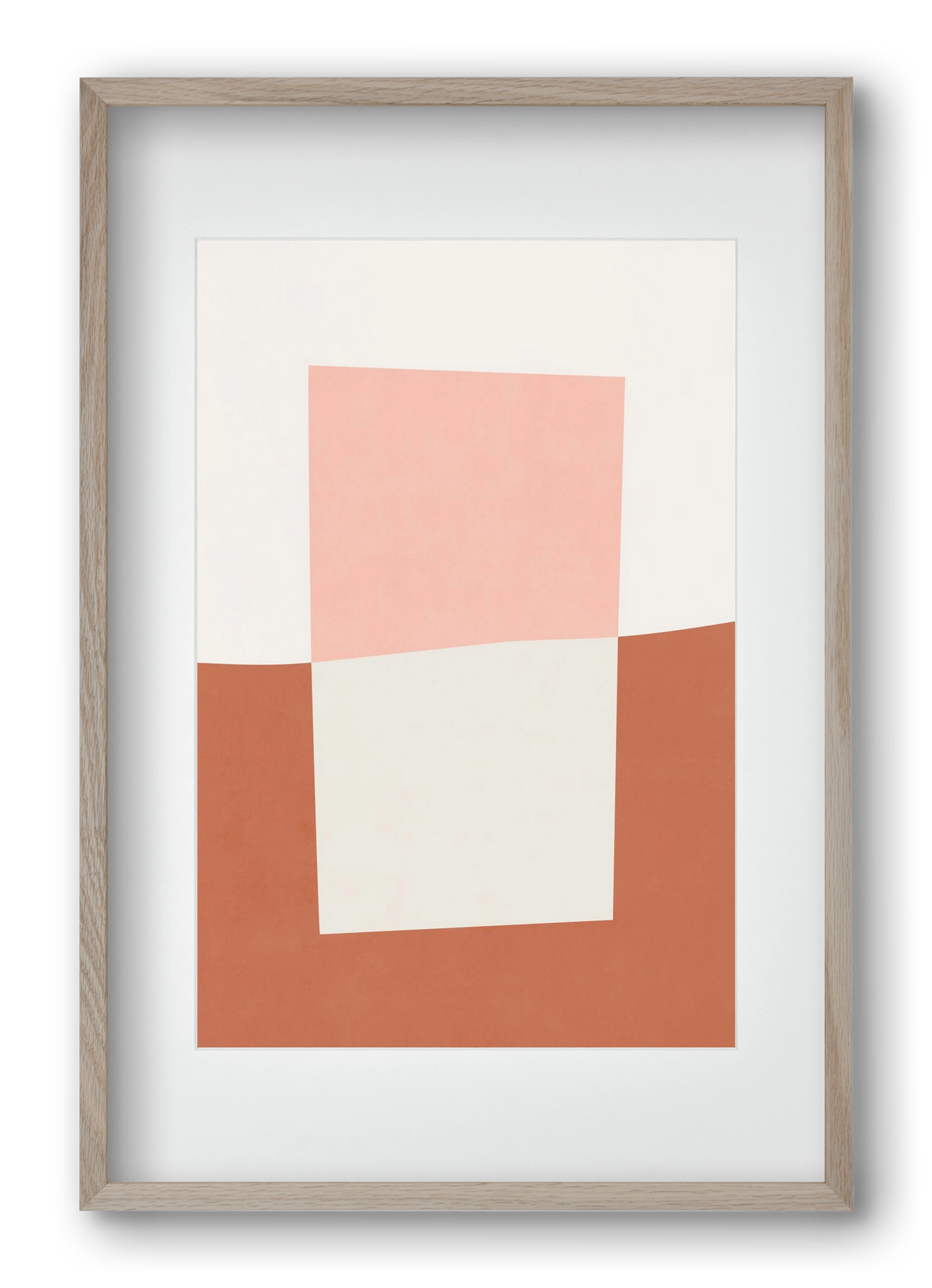 Abstract Art - Tt01, 40x60 cm (30x45 cm), Tölgy keret, paszpartuval