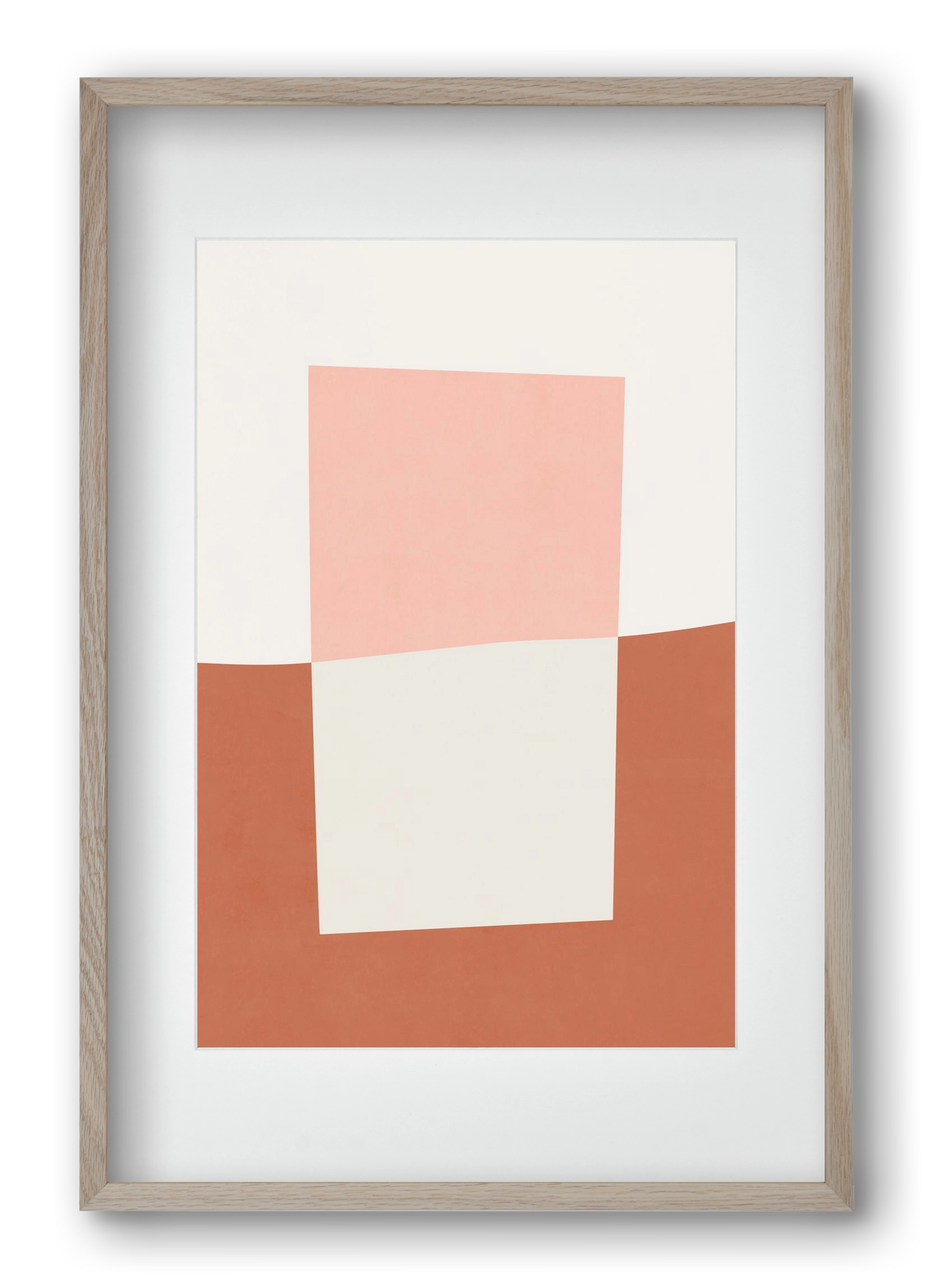 Abstract Art - Tt01, 40x60 cm (30x45 cm), Tölgy keret, paszpartuval