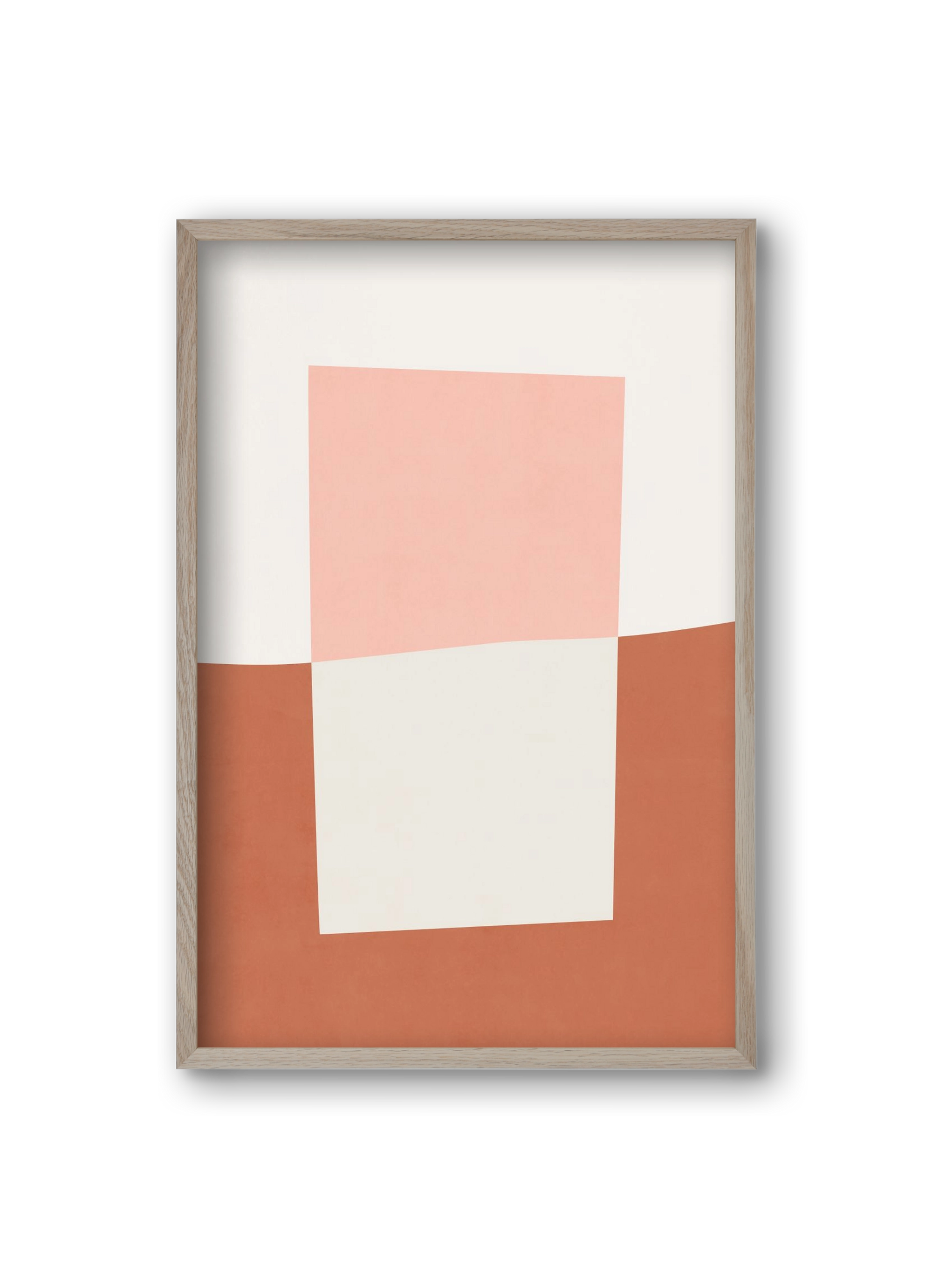 Abstract Art - Tt01, 20x30 cm (20x30 cm), Tölgy keret