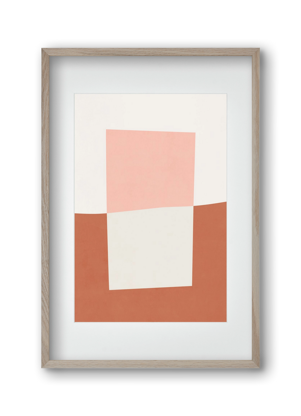 Abstract Art - Tt01, 30x45 cm (20x30 cm), Tölgy keret, paszpartuval