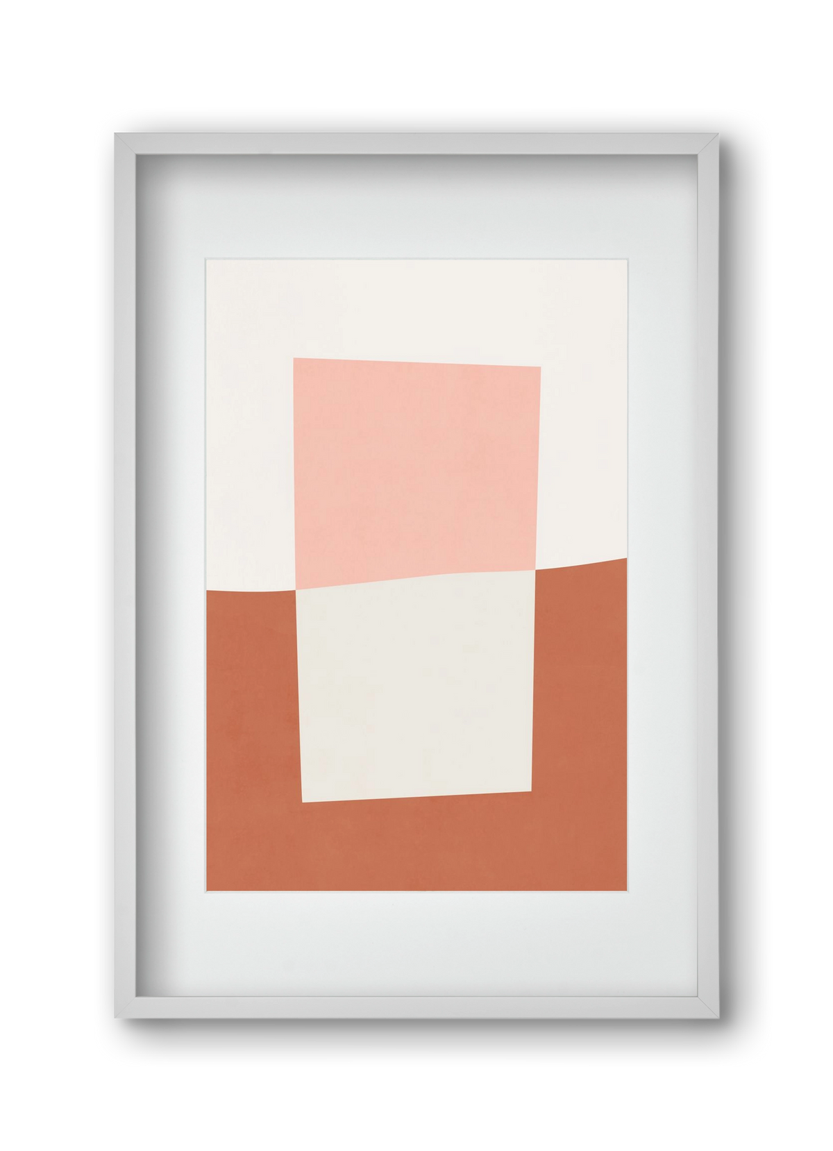 Abstract Art - Tt01, 30x45 cm (20x30 cm), Fehér keret, paszpartuval