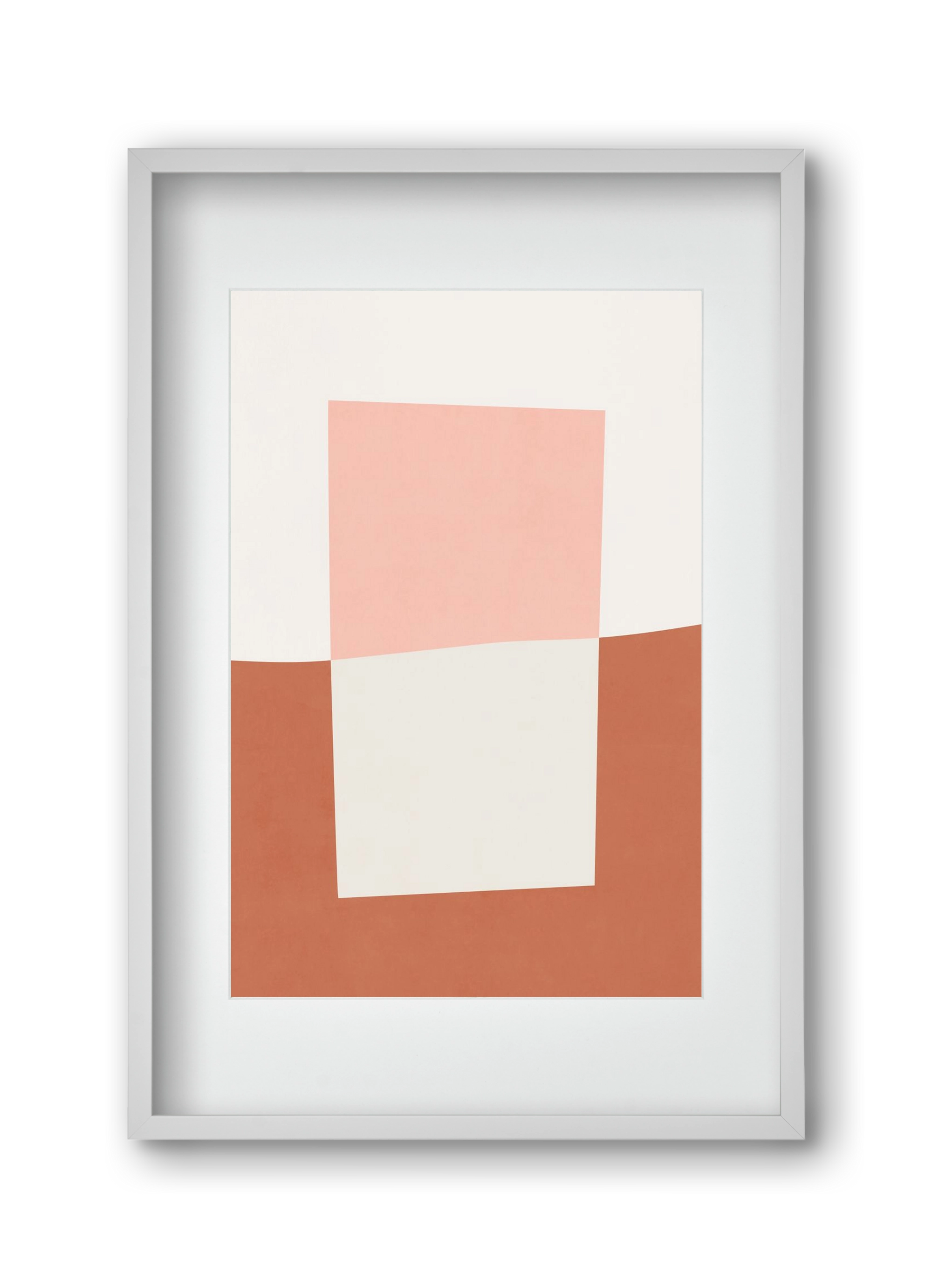 Abstract Art - Tt01, 30x45 cm (20x30 cm), Fehér keret, paszpartuval