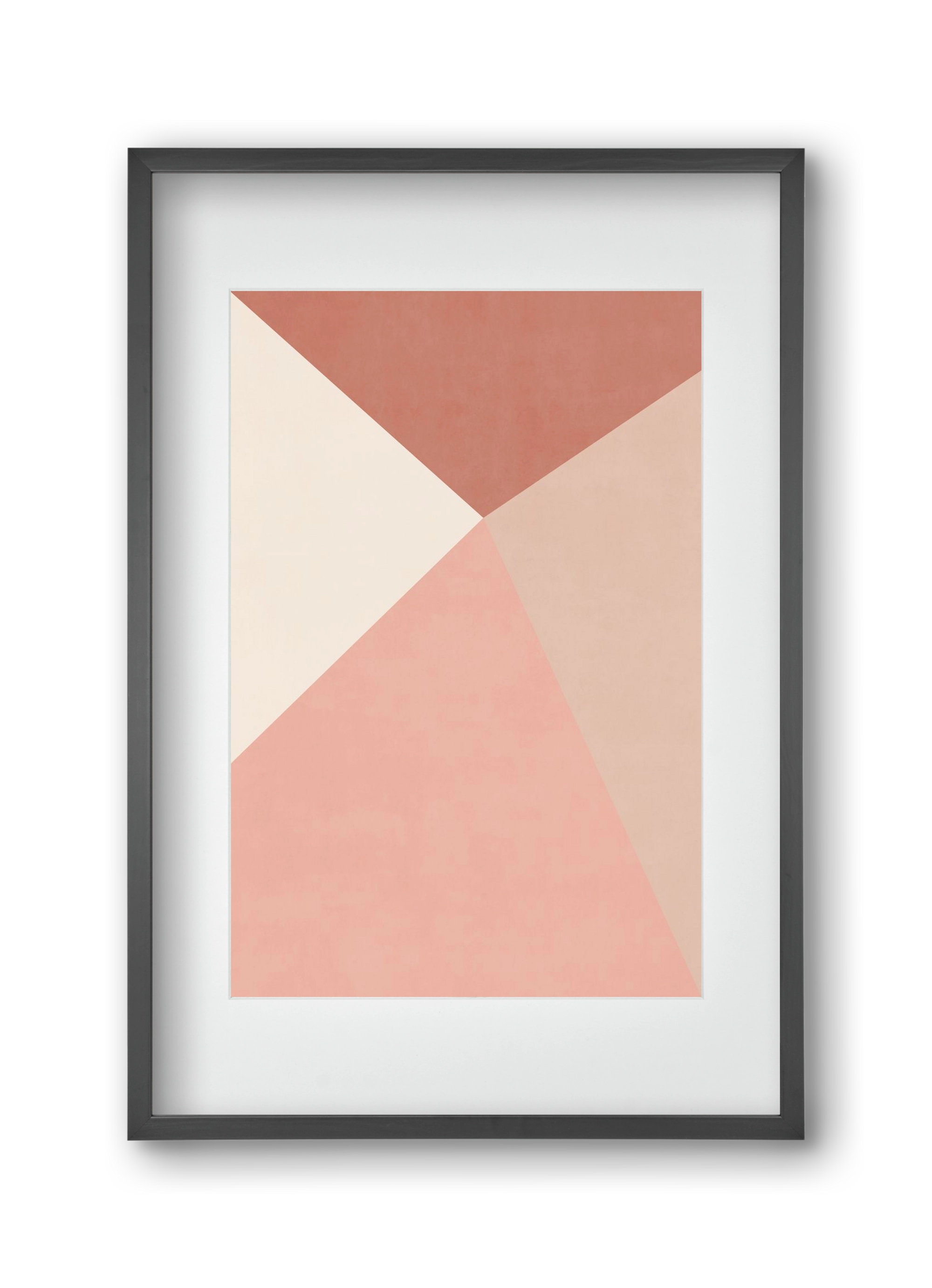 Abstract Art - Ttn02, 30x45 cm (20x30 cm), Fekete keret, paszpartuval