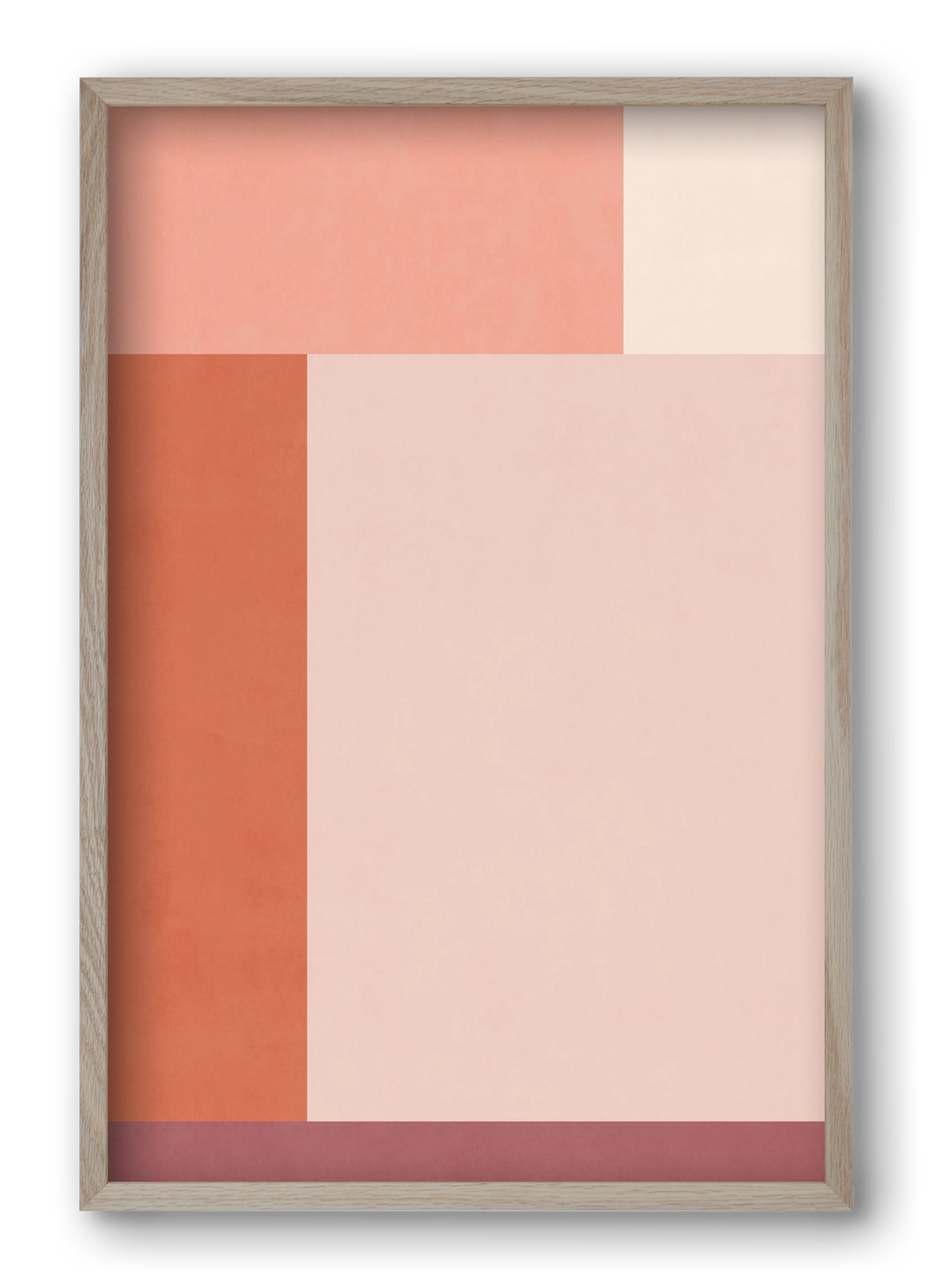 Abstract Art - Ttn04, 40x60 cm (40x60 cm), Tölgy keret