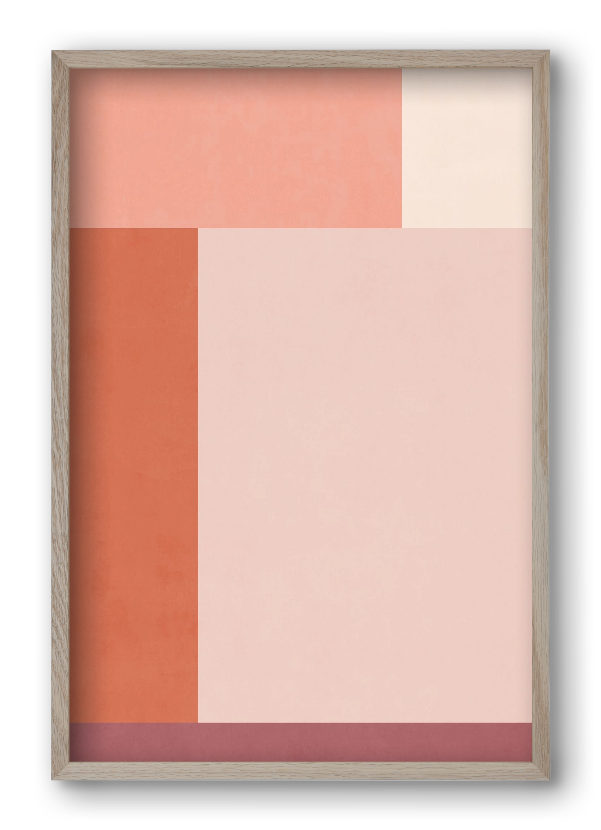 Abstract Art - Ttn04, 40x60 cm (40x60 cm), Tölgy keret