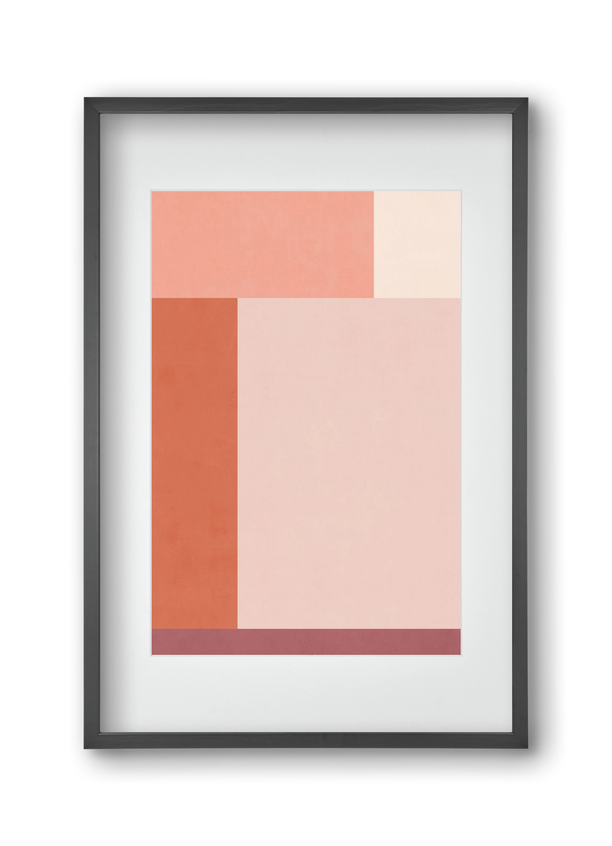 Abstract Art - Ttn04, 30x45 cm (20x30 cm), Fekete keret, paszpartuval