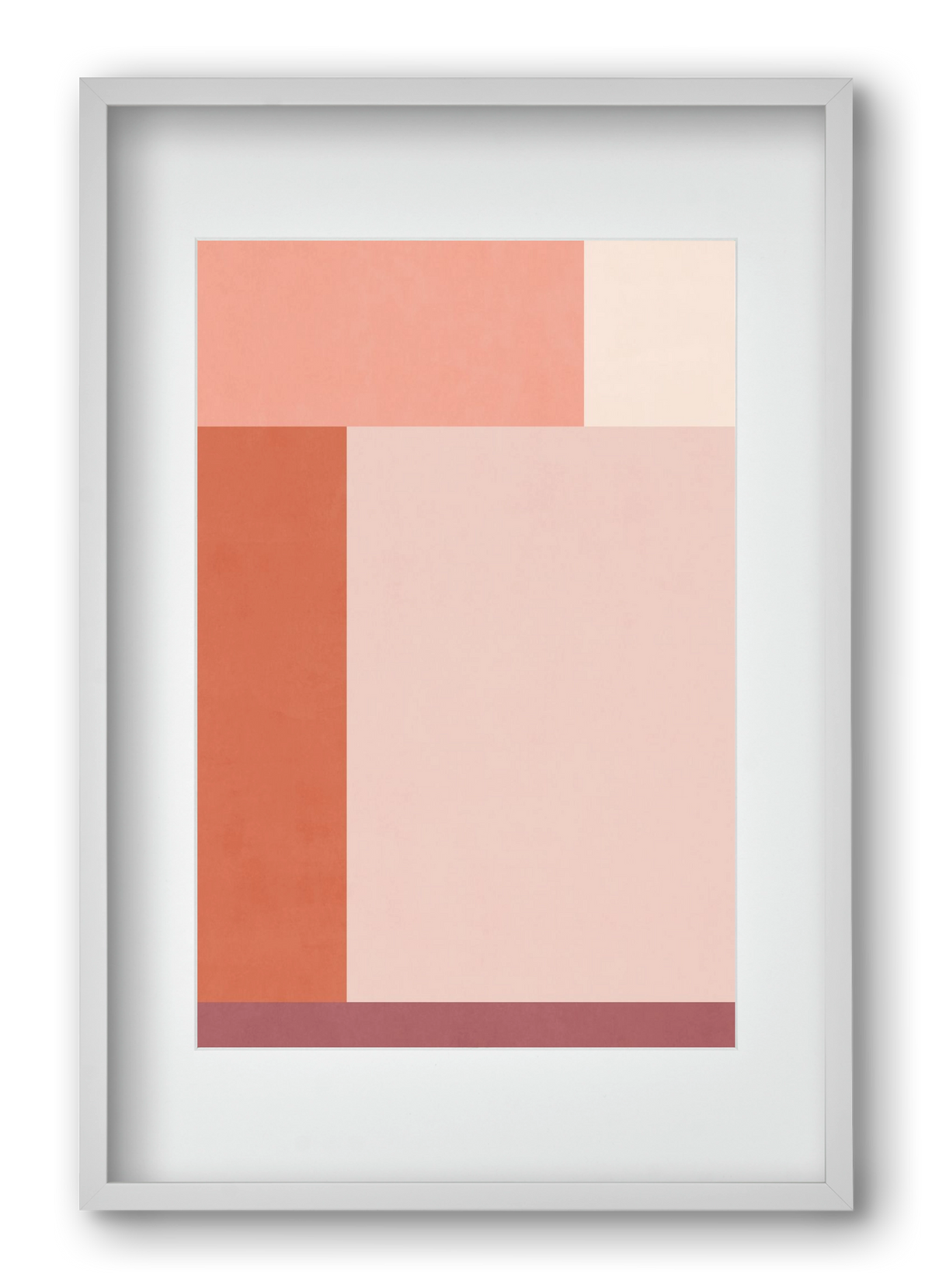 Abstract Art - Ttn04, 40x60 cm (30x45 cm), Fehér keret, paszpartuval