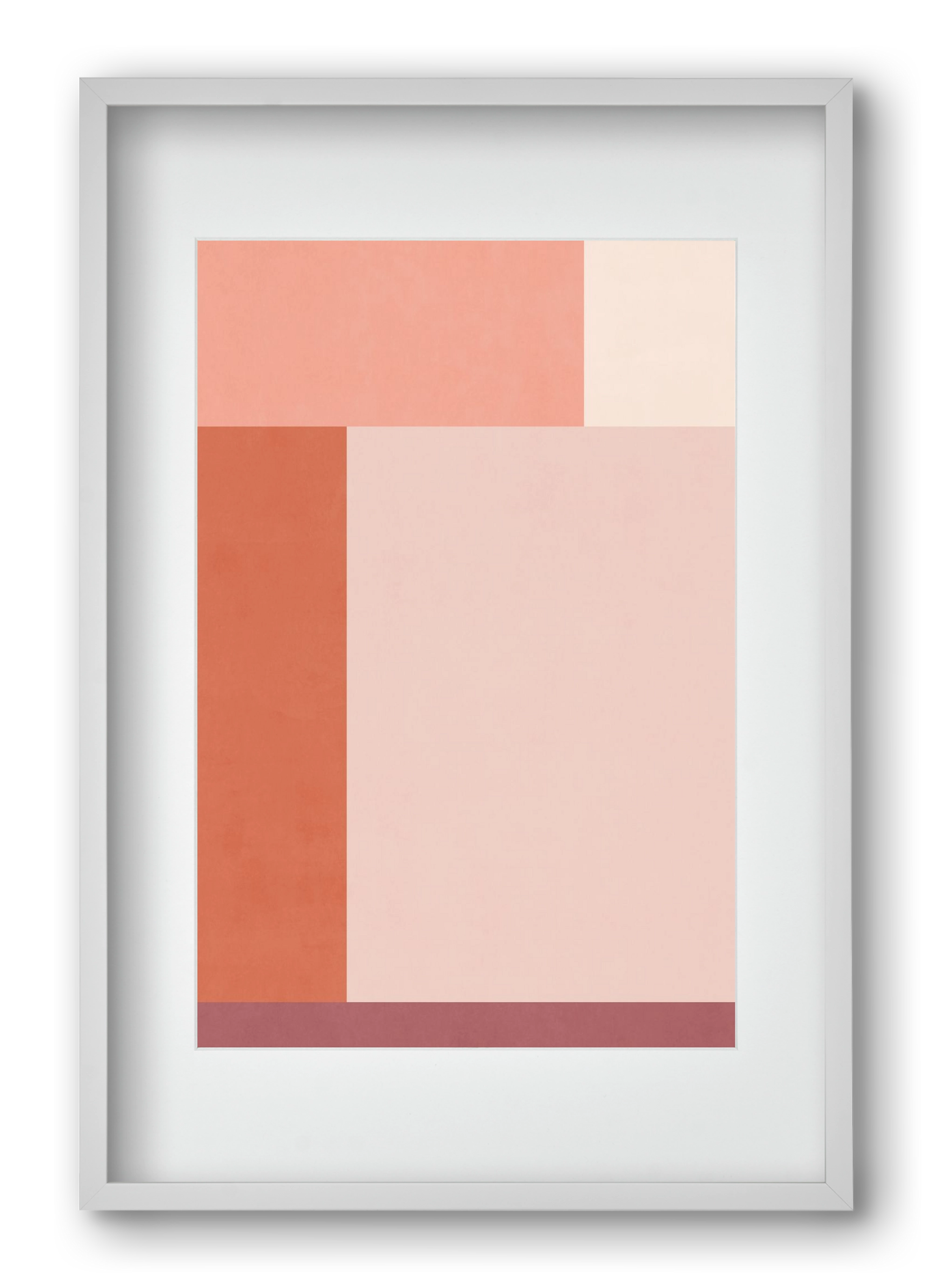 Abstract Art - Ttn04, 40x60 cm (30x45 cm), Fehér keret, paszpartuval