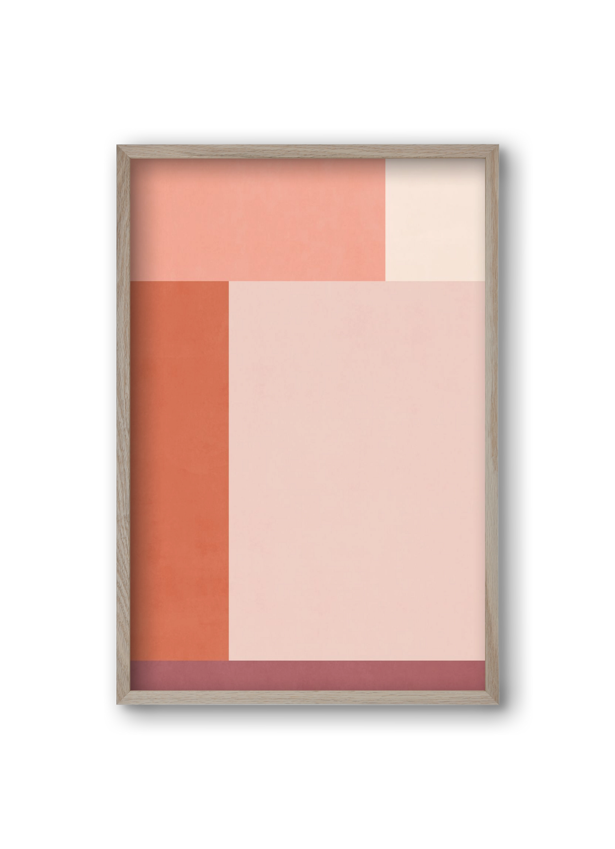 Abstract Art - Ttn04, 20x30 cm (20x30 cm), Tölgy keret