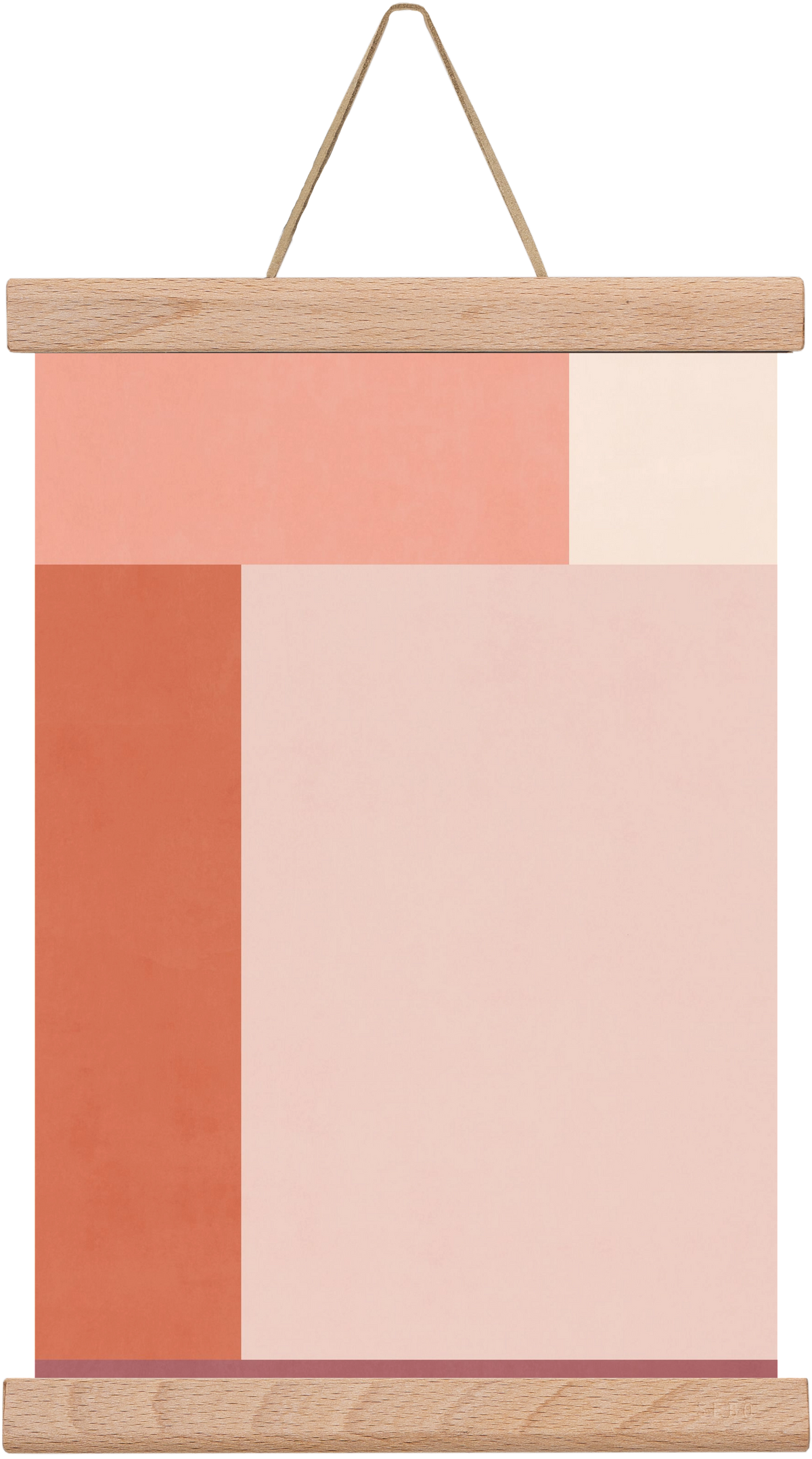 Abstract Art - Ttn04, 20x30 cm (20x30 cm), Tölgy akasztó