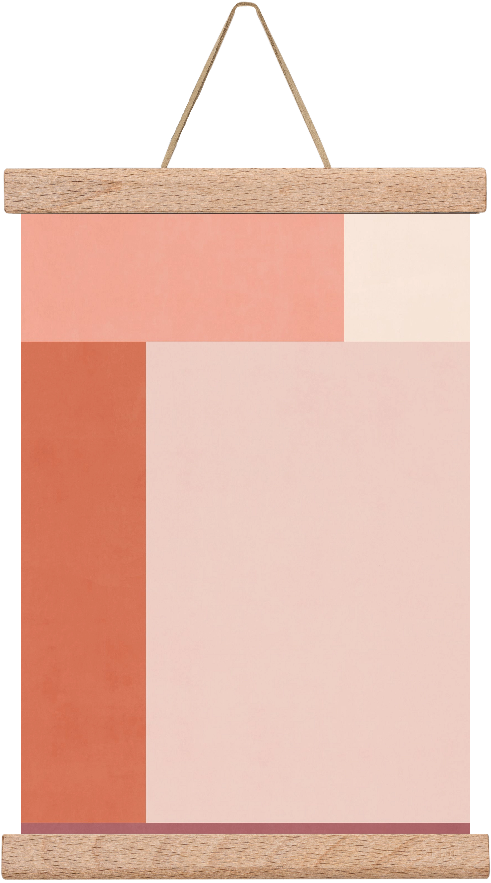 Abstract Art - Ttn04, 20x30 cm (20x30 cm), Tölgy akasztó