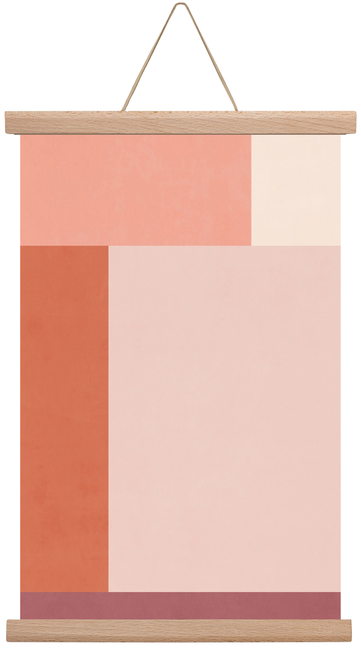 Abstract Art - Ttn04, 30x45 cm (30x45 cm), Tölgy akasztó