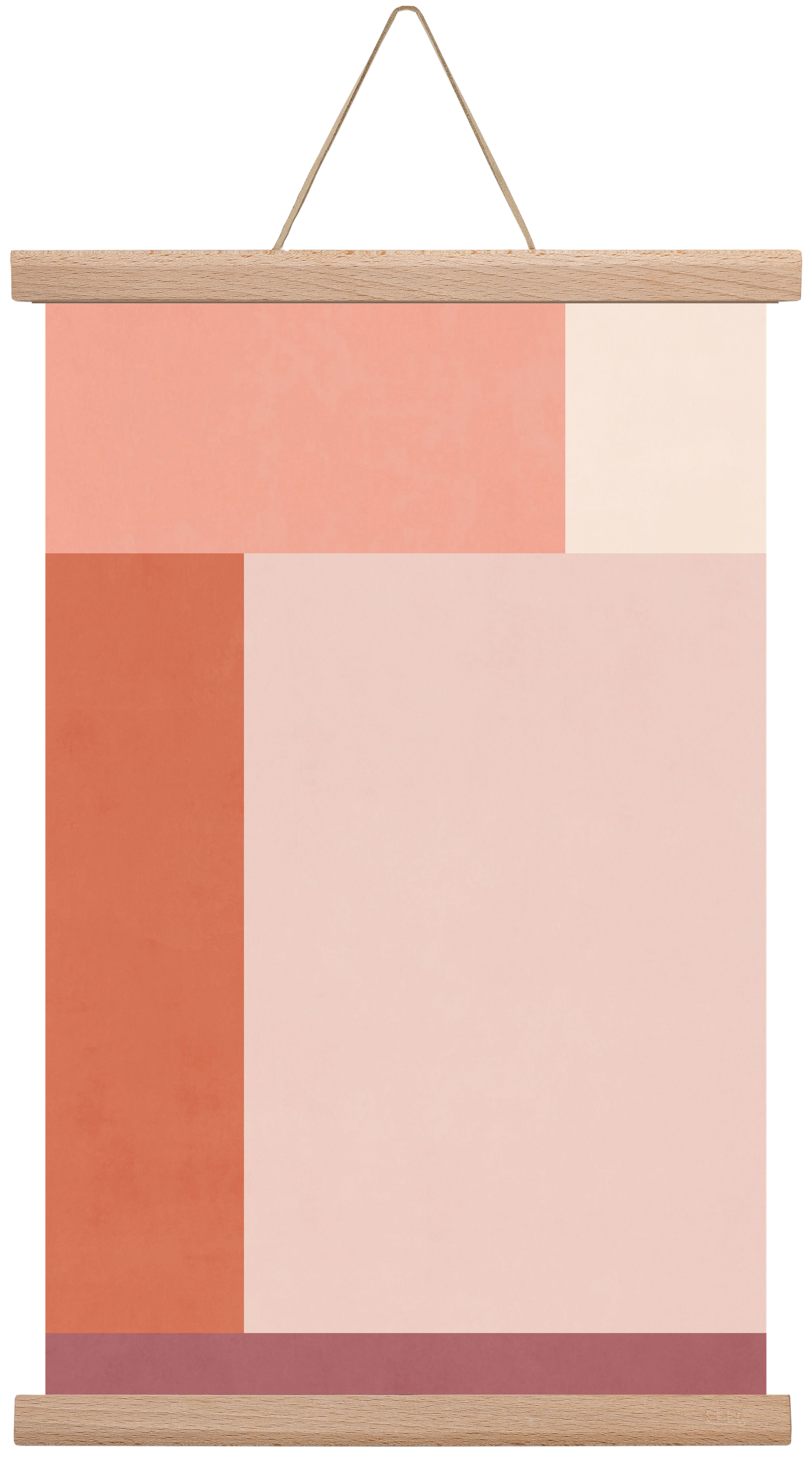 Abstract Art - Ttn04, 30x45 cm (30x45 cm), Tölgy akasztó