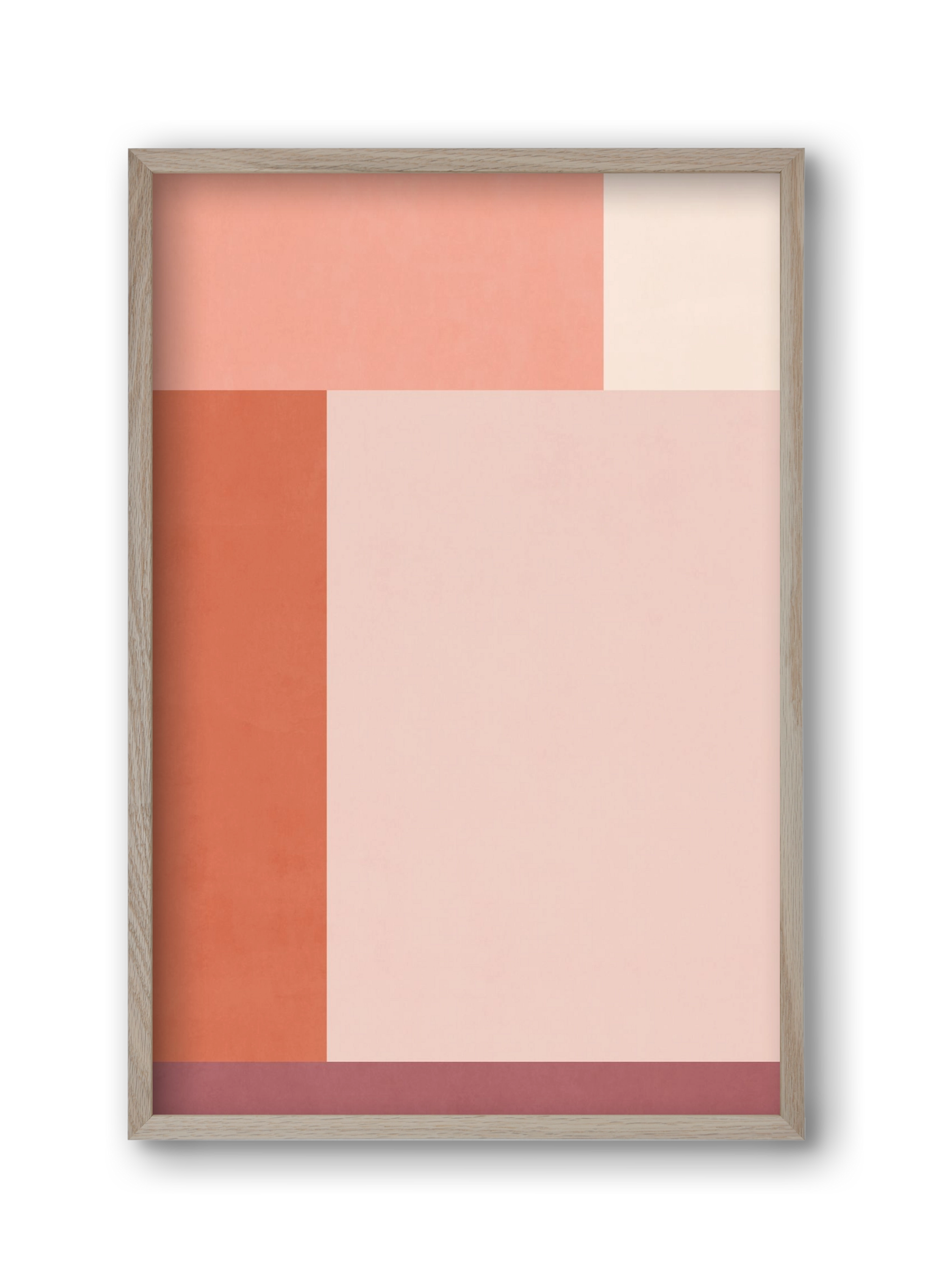 Abstract Art - Ttn04, 30x45 cm (30x45 cm), Tölgy keret