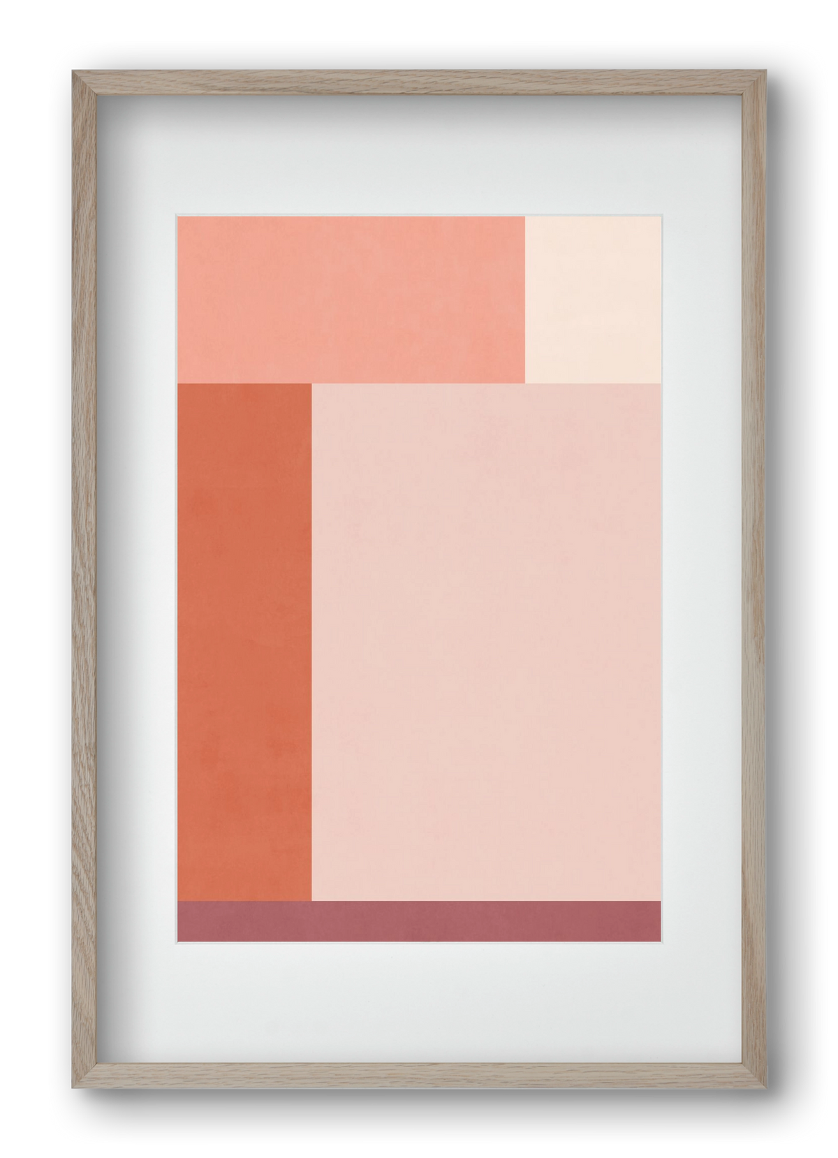 Abstract Art - Ttn04, 40x60 cm (30x45 cm), Tölgy keret, paszpartuval