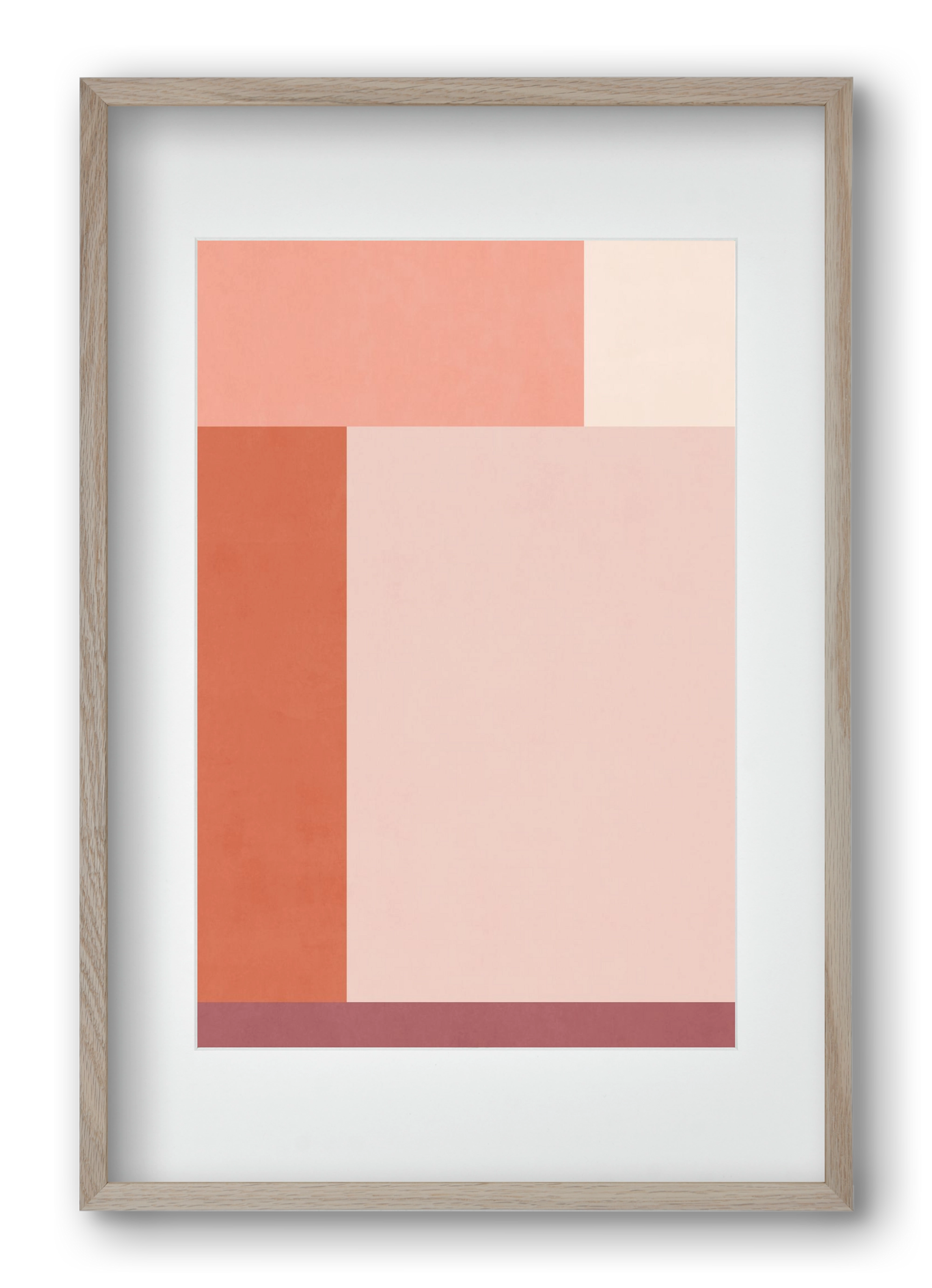 Abstract Art - Ttn04, 40x60 cm (30x45 cm), Tölgy keret, paszpartuval