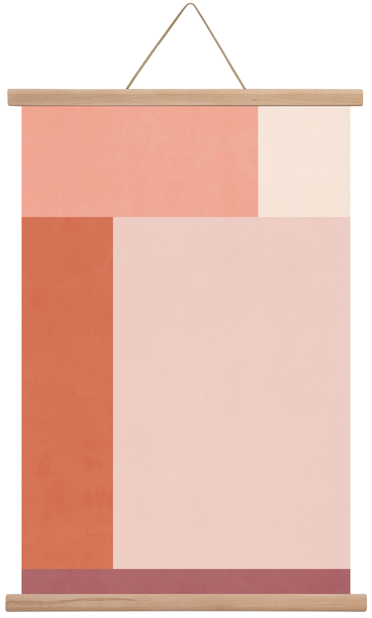 Abstract Art - Ttn04, 40x60 cm (40x60 cm), Tölgy akasztó