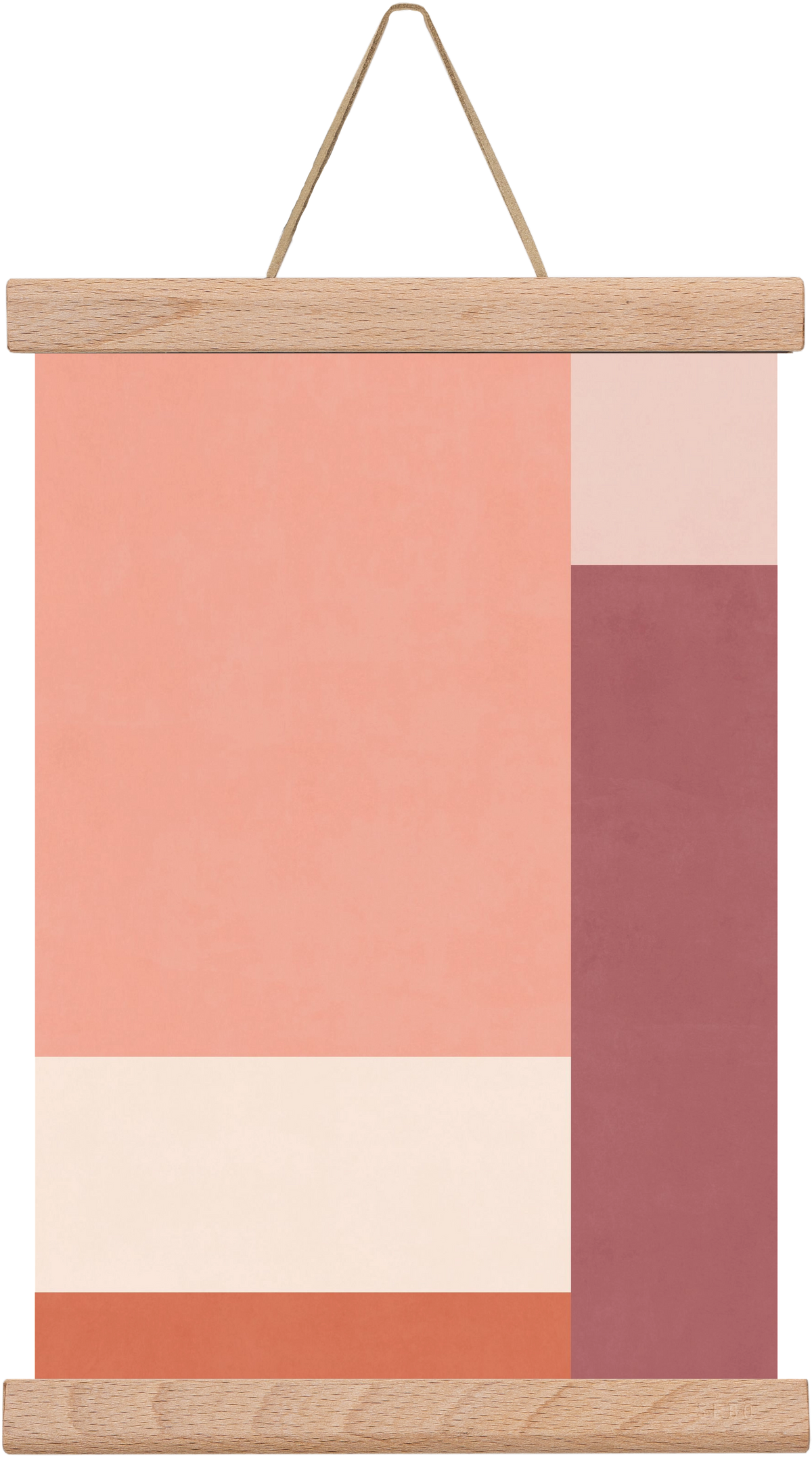 Abstract Art - Ttn05, 20x30 cm (20x30 cm), Tölgy akasztó