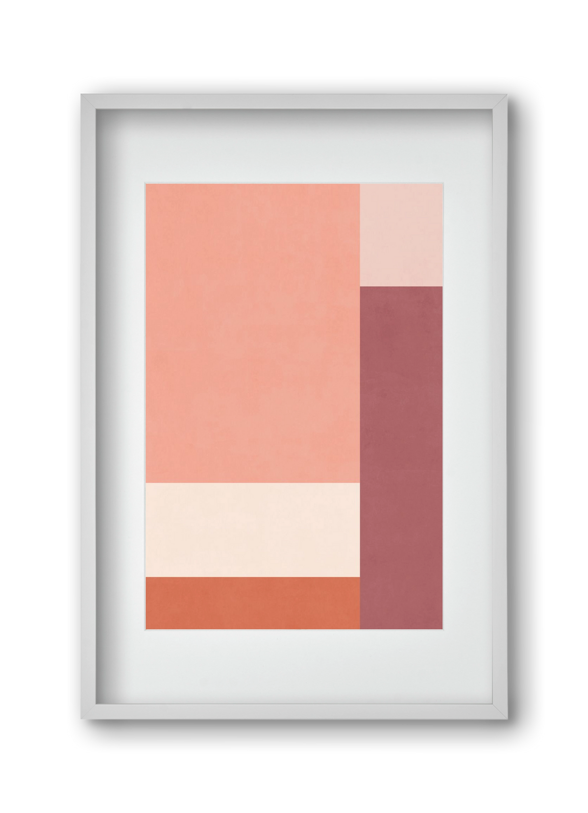 Abstract Art - Ttn05, 30x45 cm (20x30 cm), Fehér keret, paszpartuval