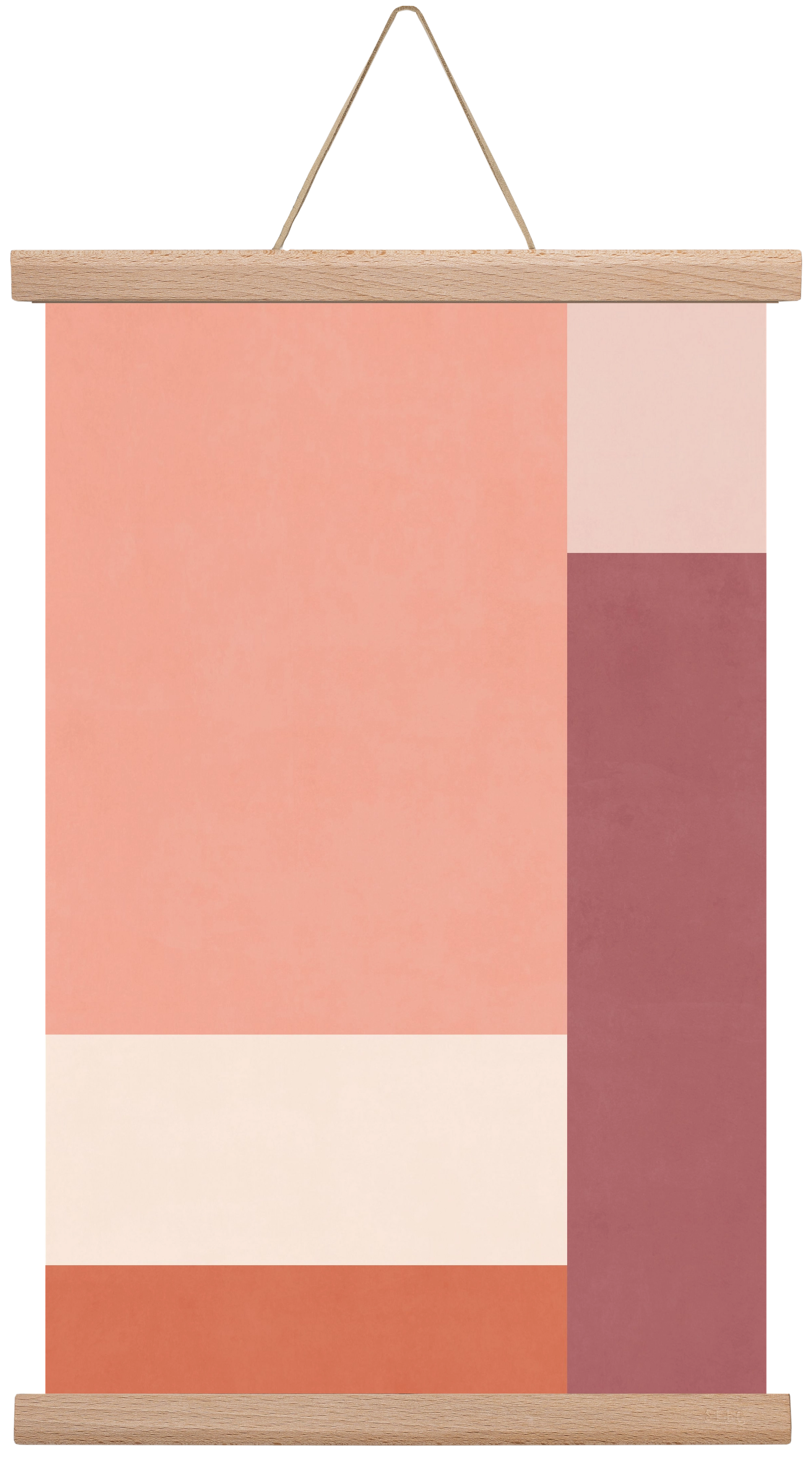 Abstract Art - Ttn05, 30x45 cm (30x45 cm), Tölgy akasztó