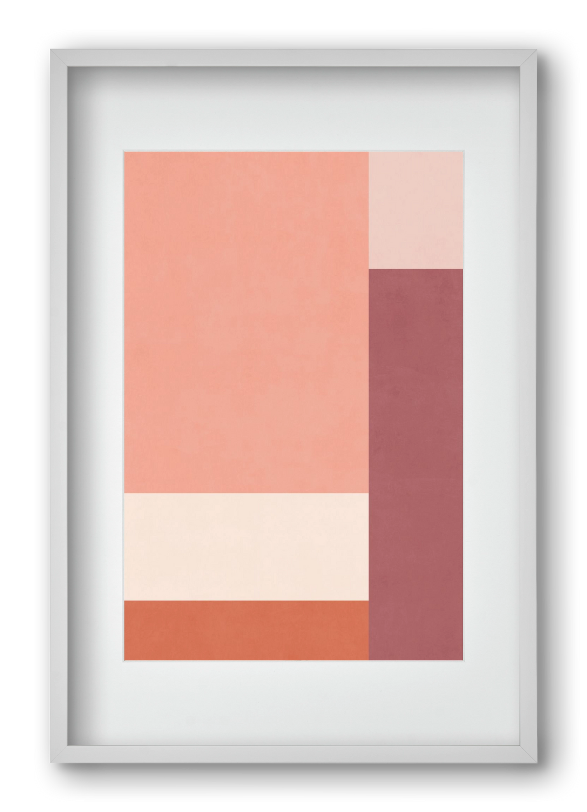 Abstract Art - Ttn05, 40x60 cm (30x45 cm), Fehér keret, paszpartuval