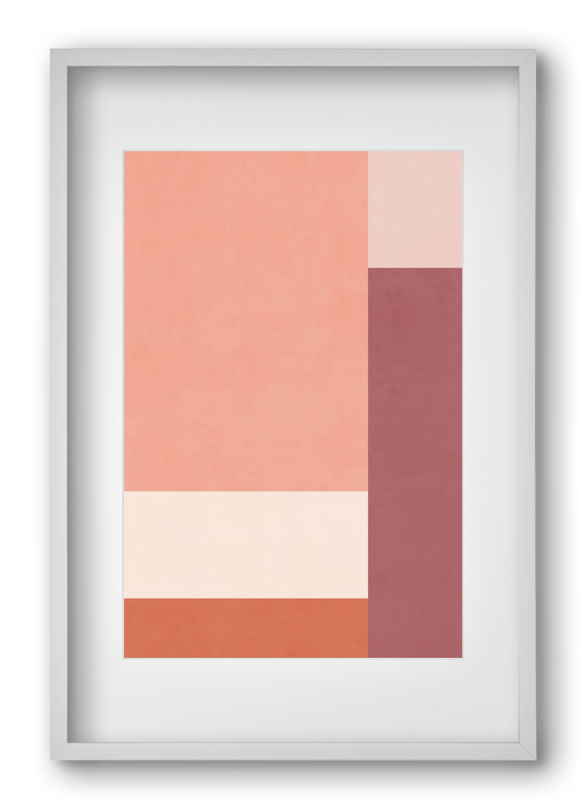 Abstract Art - Ttn05, 40x60 cm (30x45 cm), Fehér keret, paszpartuval