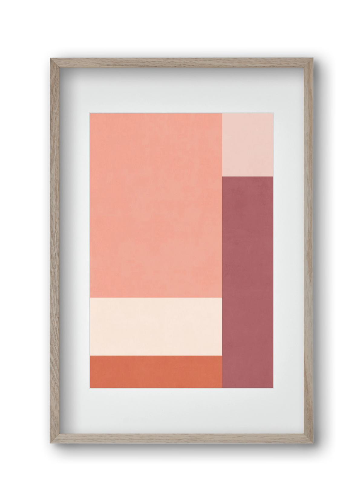 Abstract Art - Ttn05, 30x45 cm (20x30 cm), Tölgy keret, paszpartuval