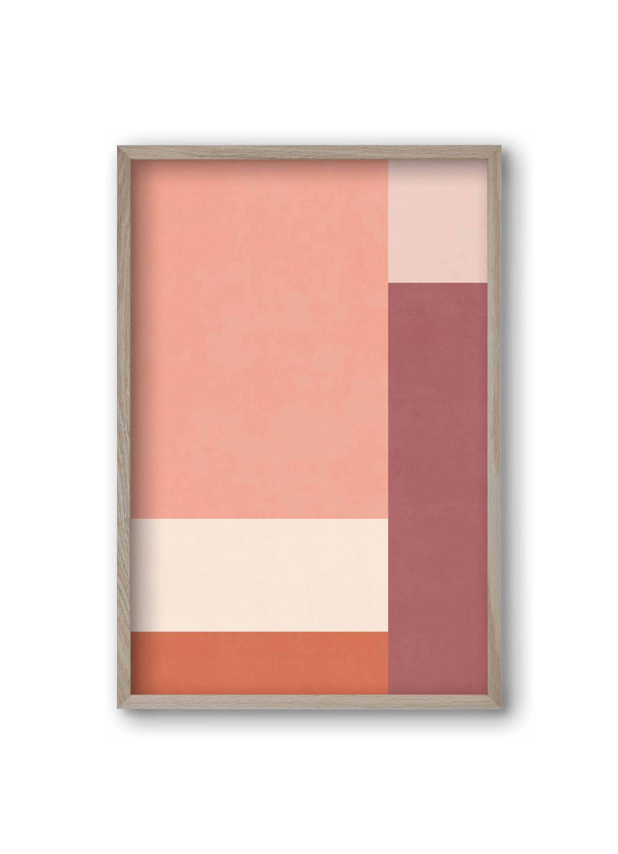 Abstract Art - Ttn05, 20x30 cm (20x30 cm), Tölgy keret