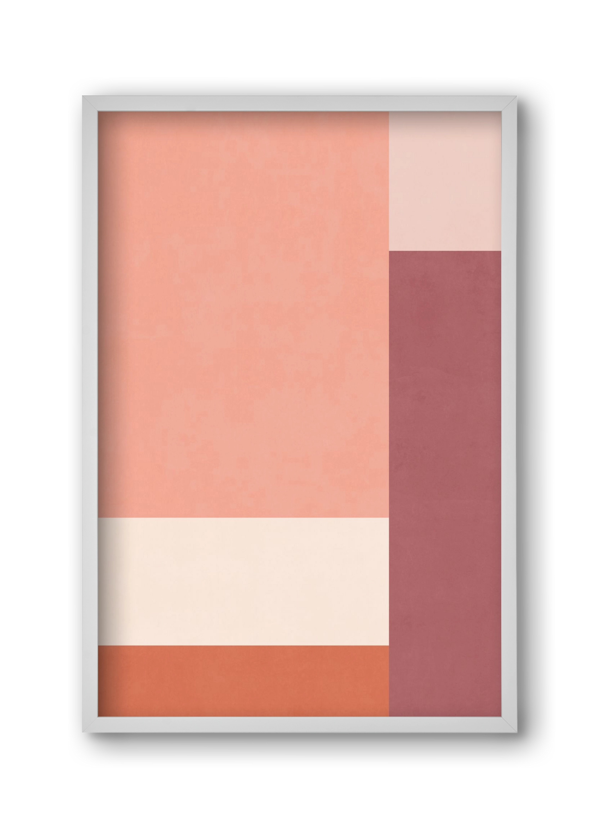 Abstract Art - Ttn05, 30x45 cm (30x45 cm), Fehér keret